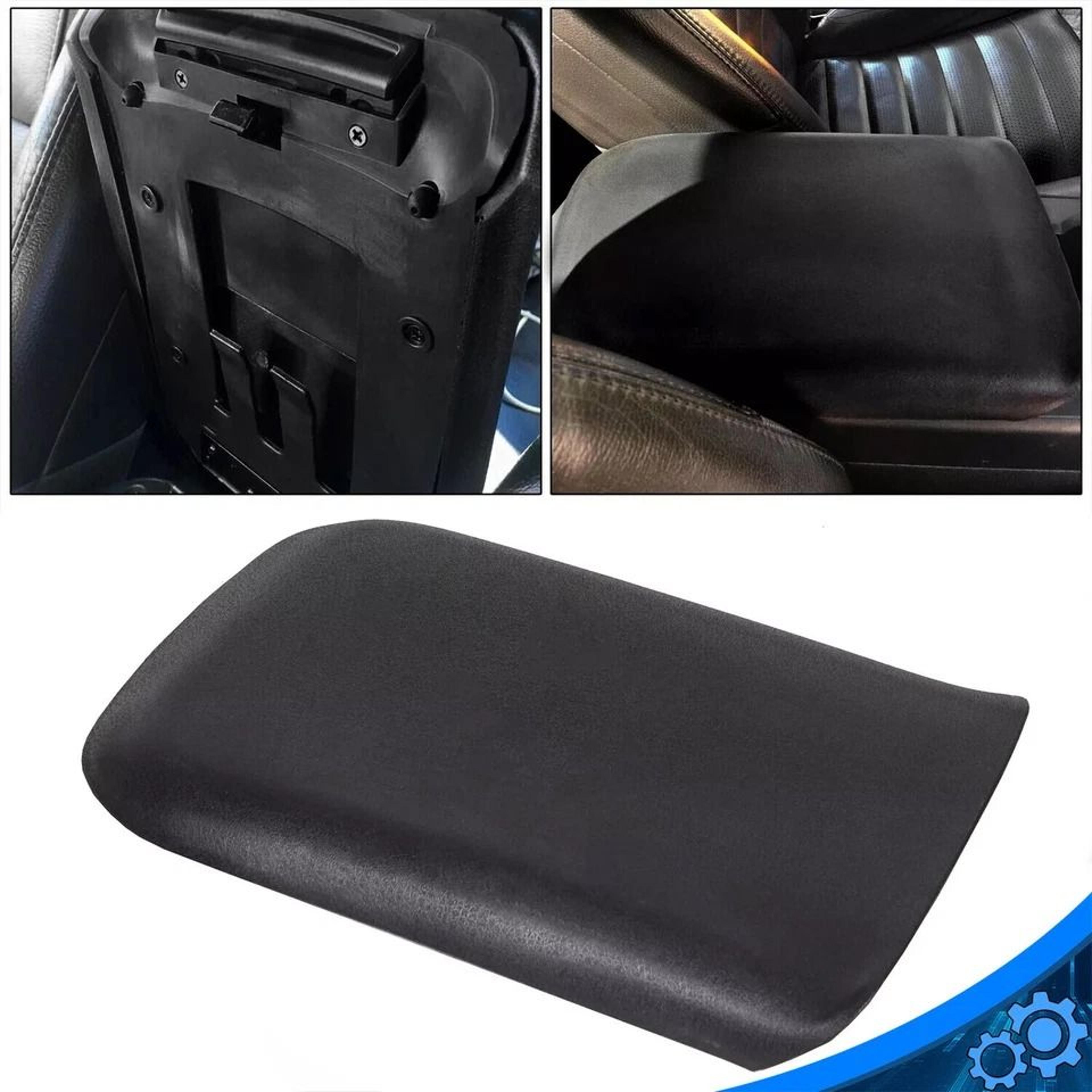 Center Console Armrest Lid Cover Black Textured 10