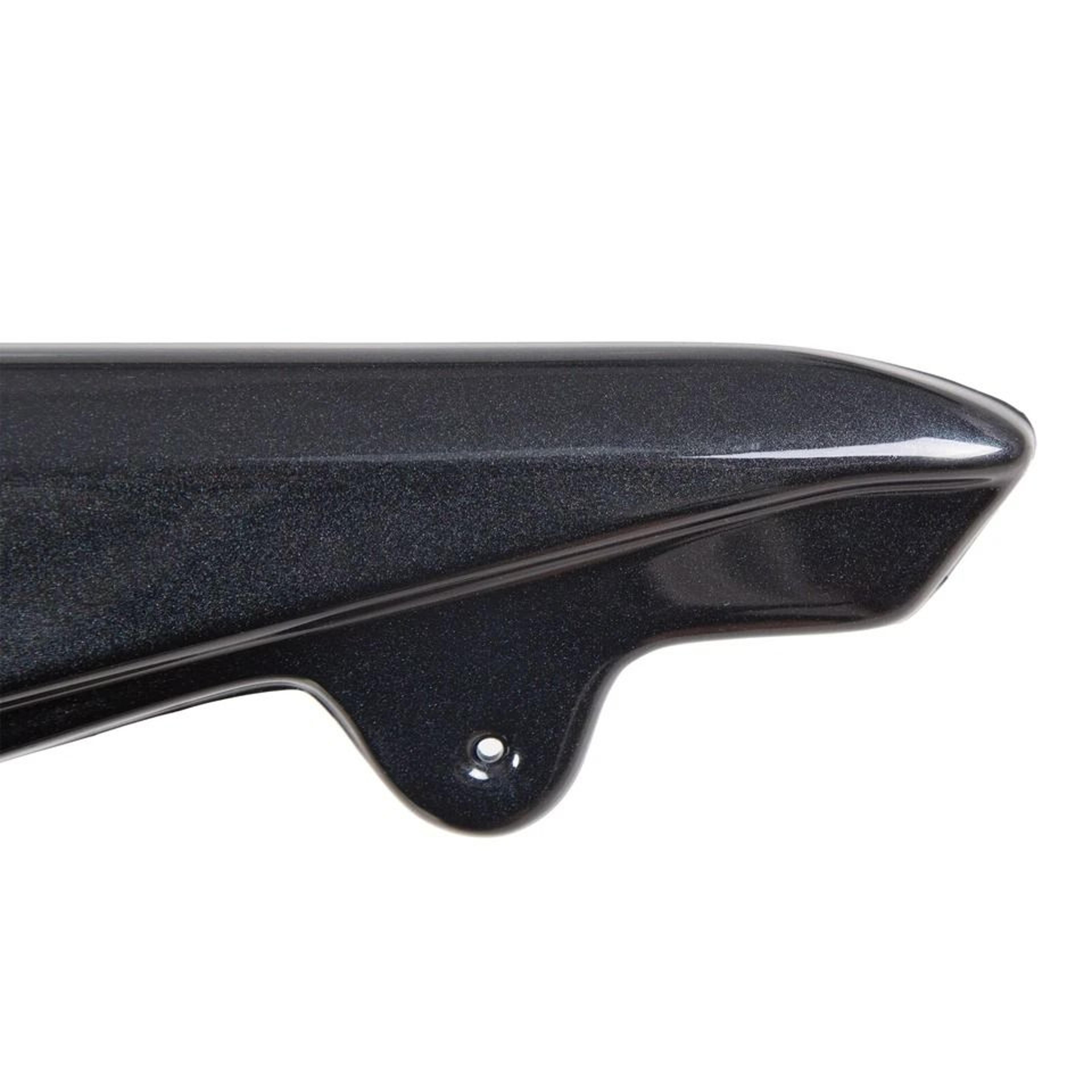 Black Z06 Style Side Skirt Extensions Splitter 3