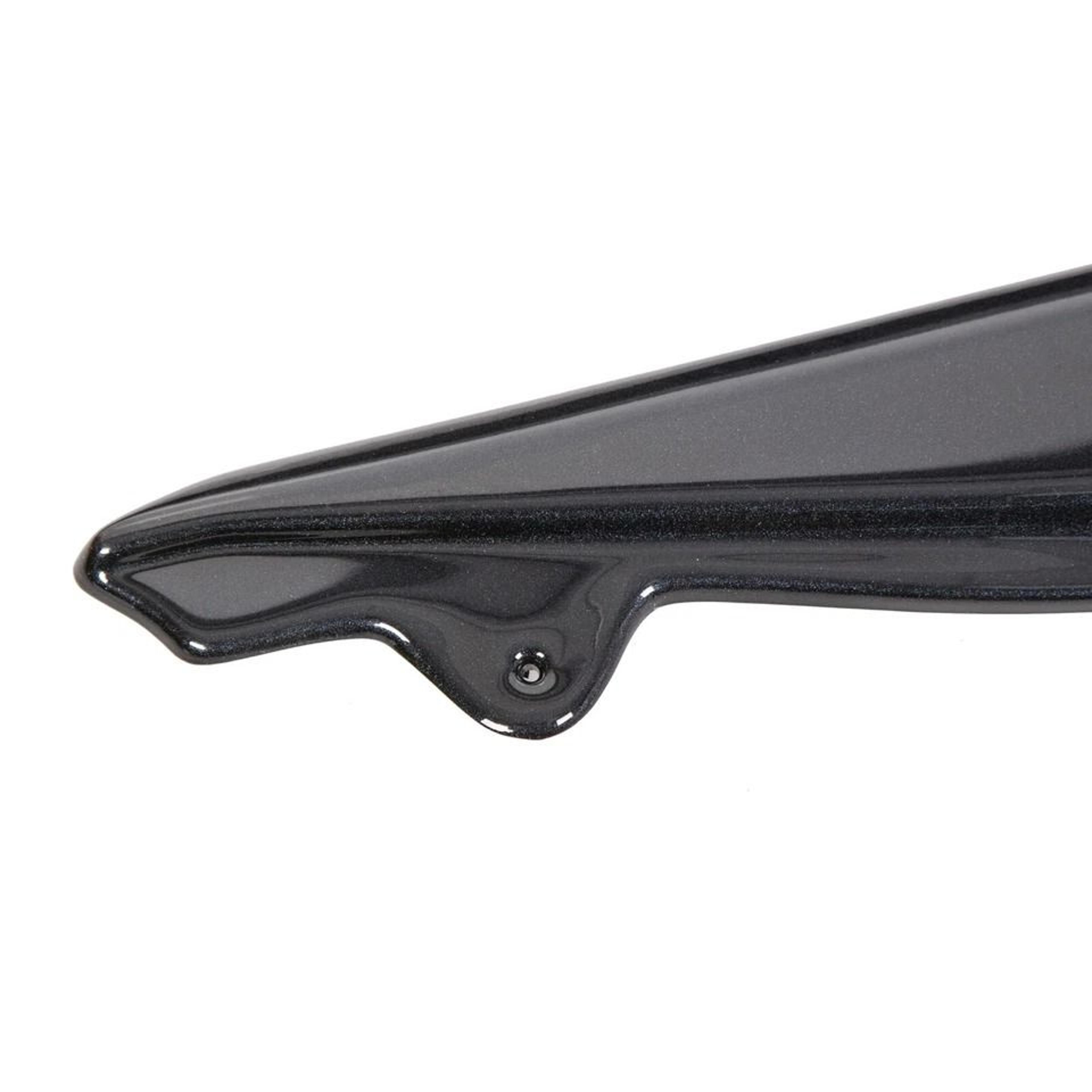 Black Z06 Style Side Skirt Extensions Splitter 5