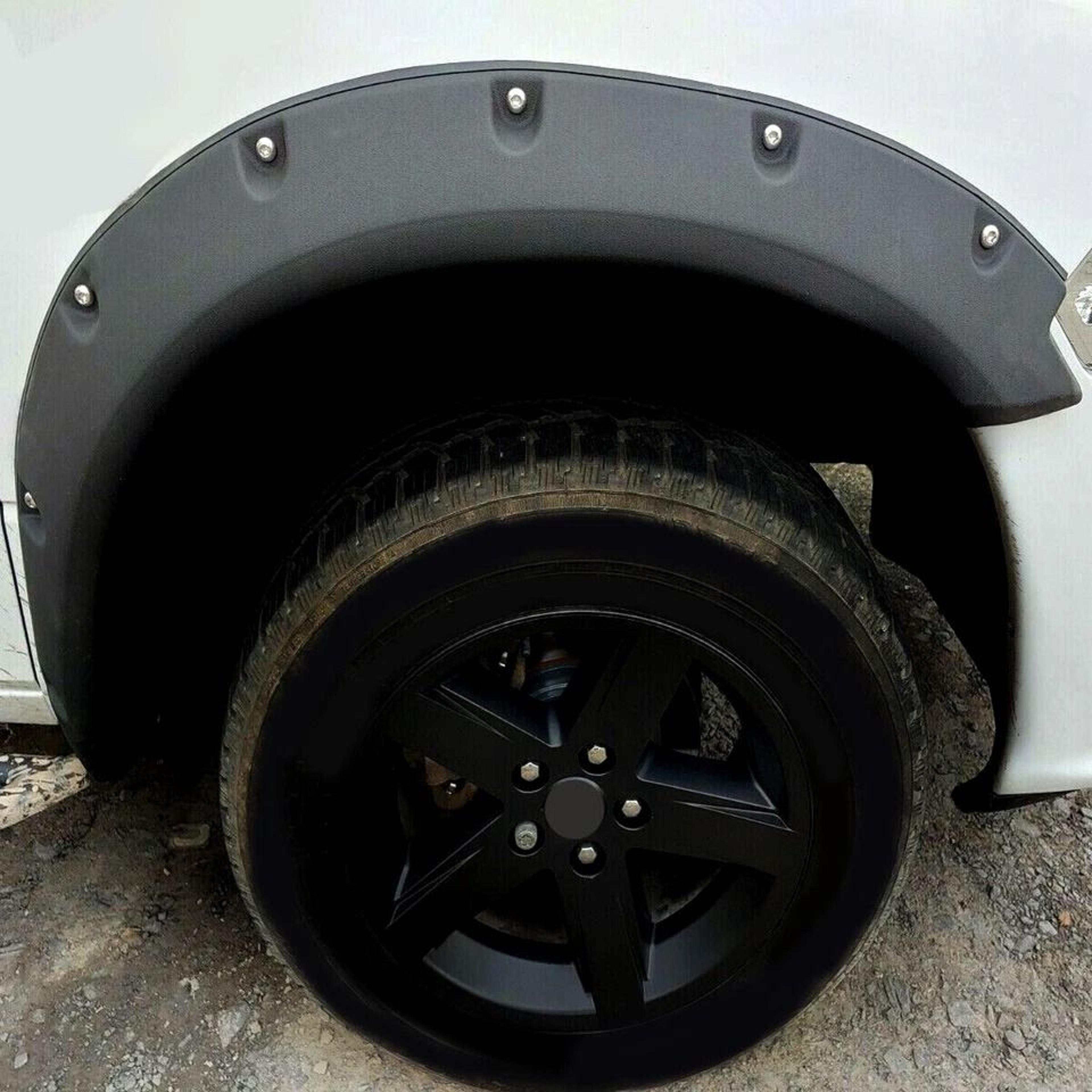 pocket rivet wheel fender flares bolt style