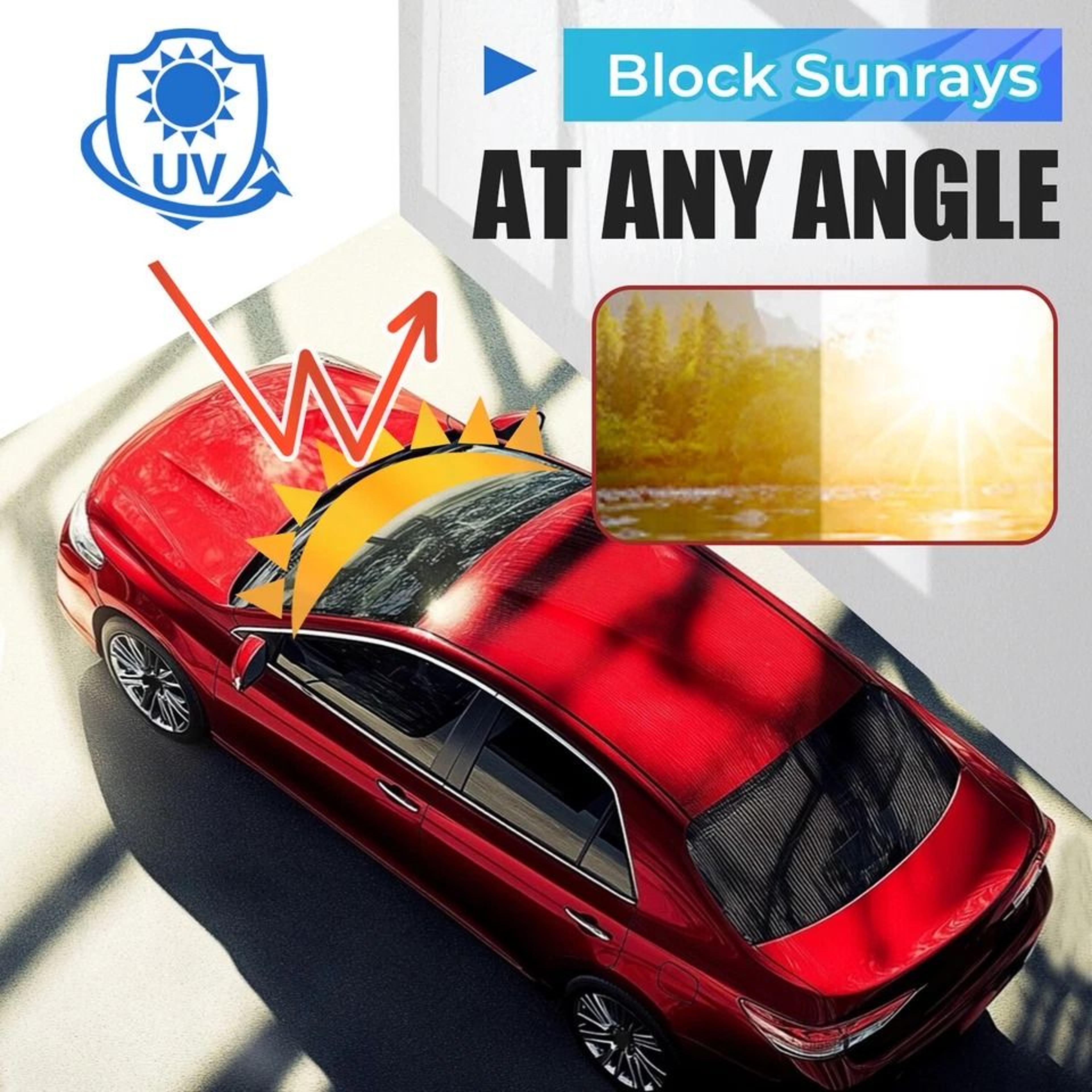 Left Driver Side Sun Visor Sunshade 8