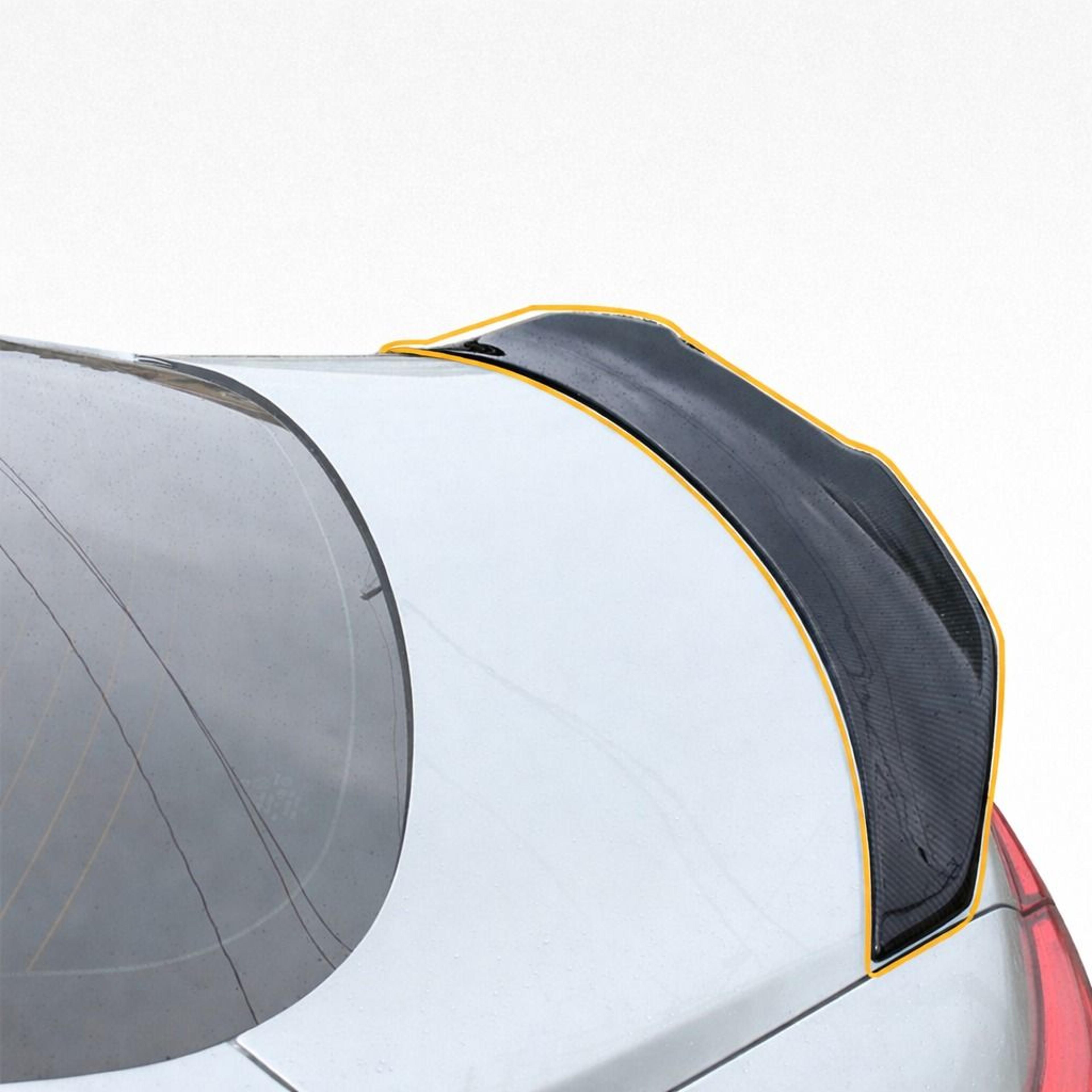 carbon fiber rear trunk spoiler