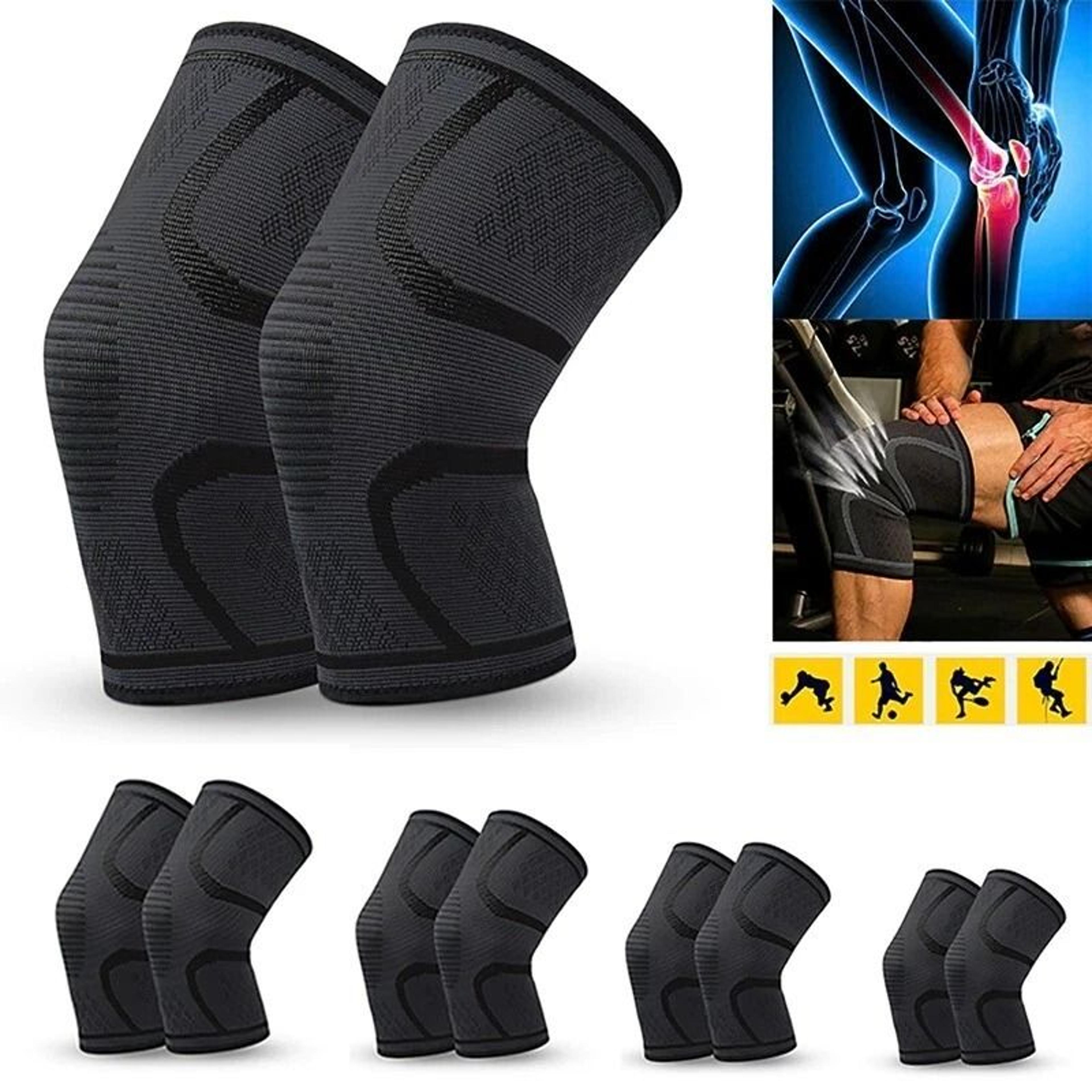 Knee Sleeve Compression Brace For Joint Pain  Arthritis Relief Ideal For Sports  Gym Use 5