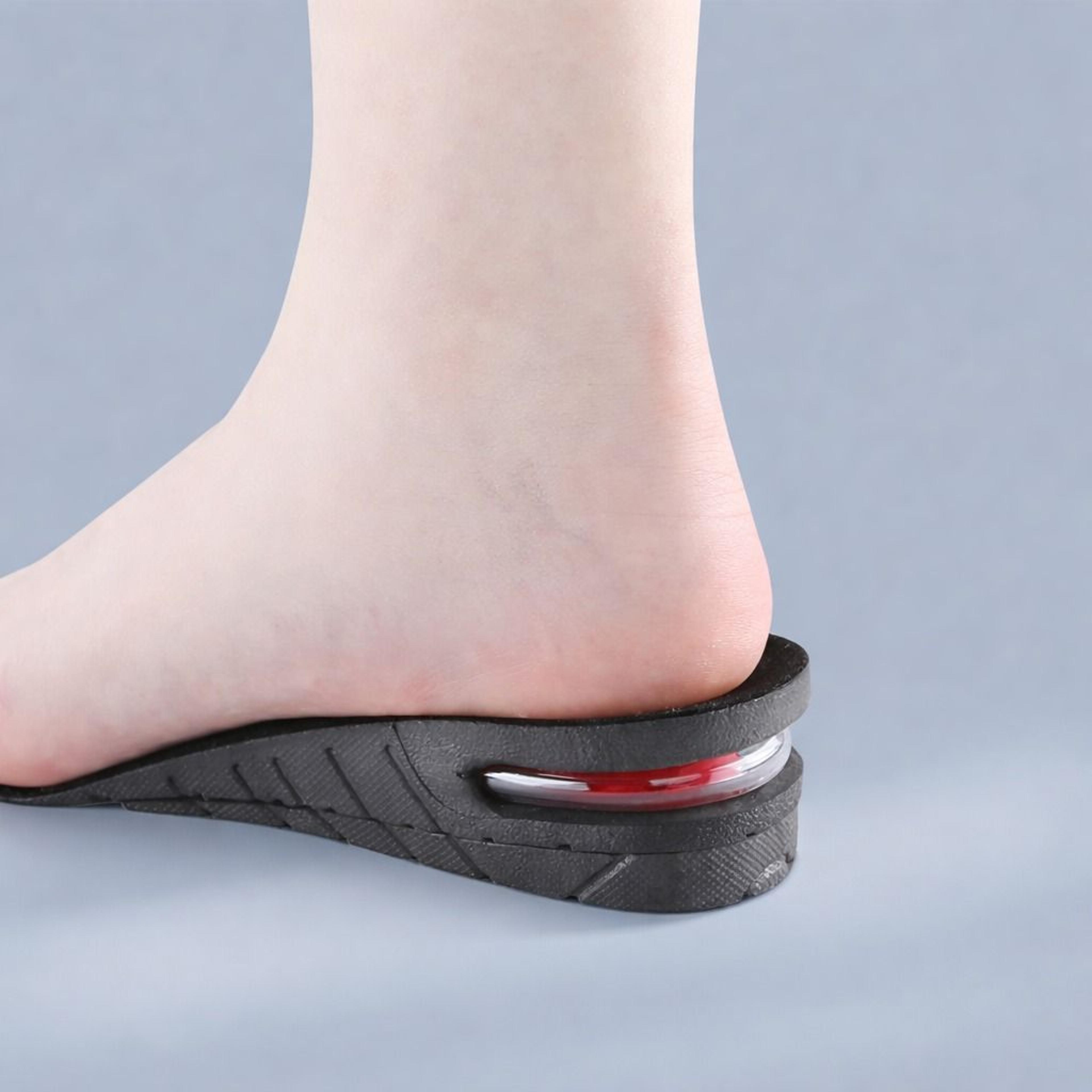 men's & women's invisible height increase insoles heel lift taller shoe inserts