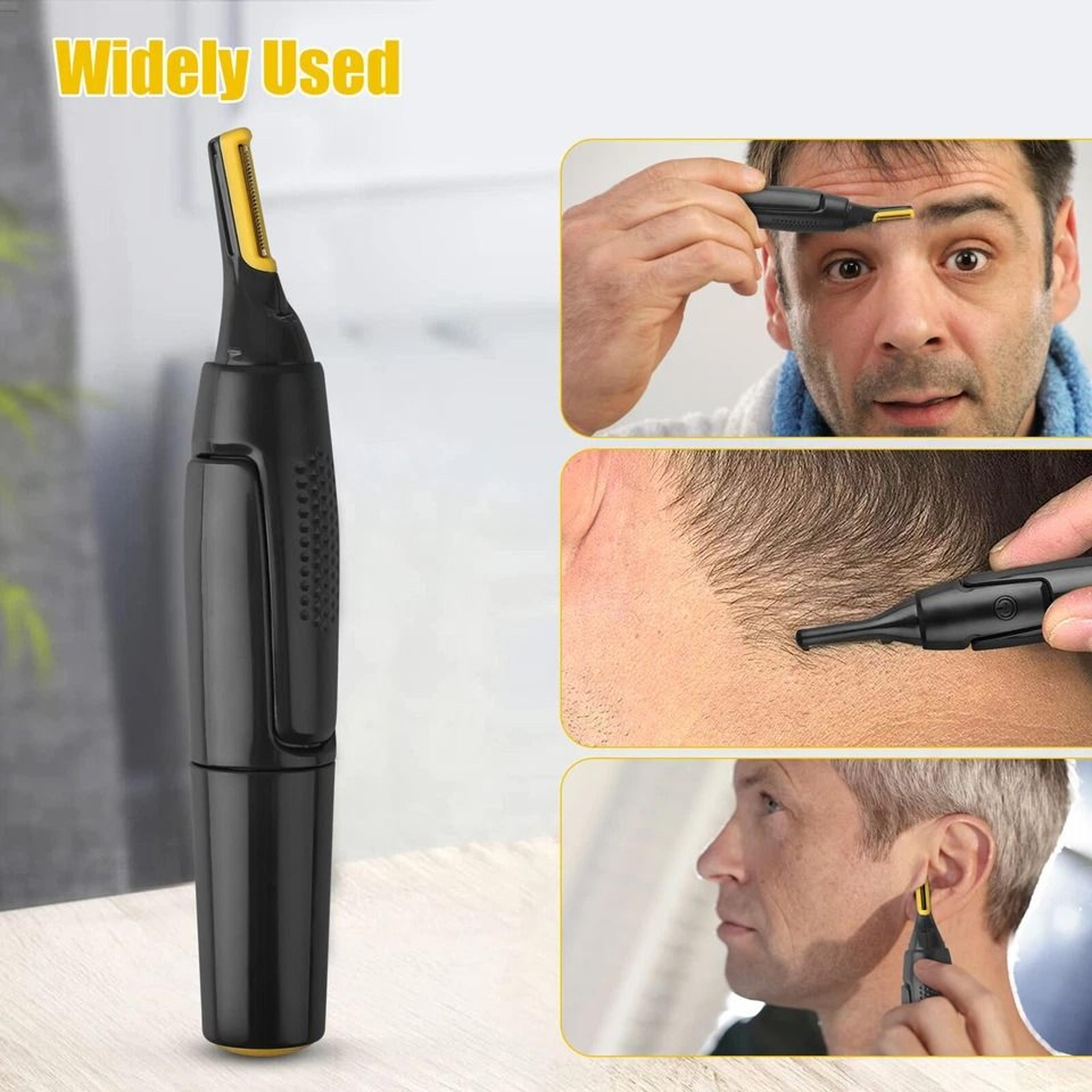 Mens Electric Nose Ear Beard And Eyebrow Trimmer Painless Grooming For Precision Hair Removal 2