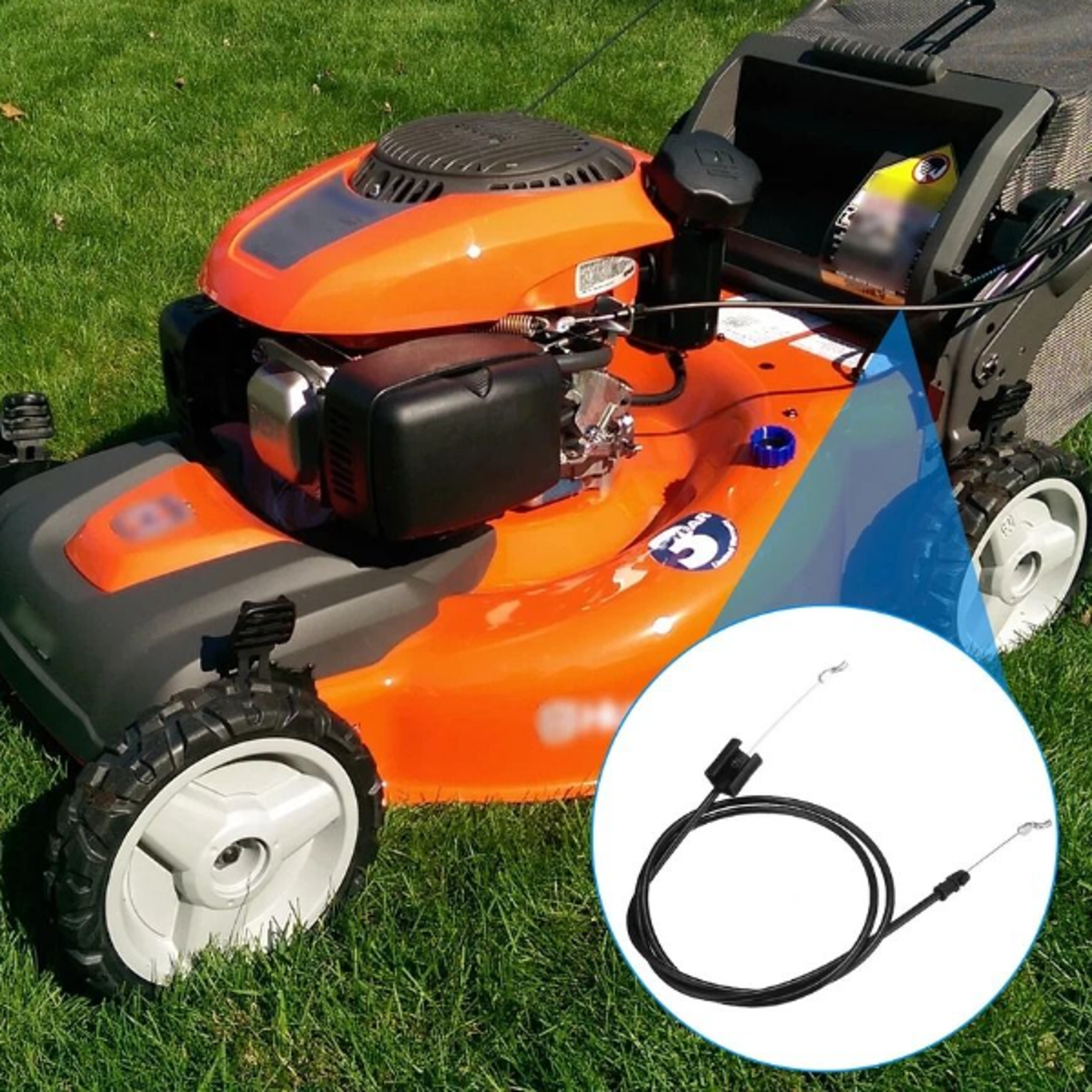 replacement engine brake zone control cable for craftsman lawn mower