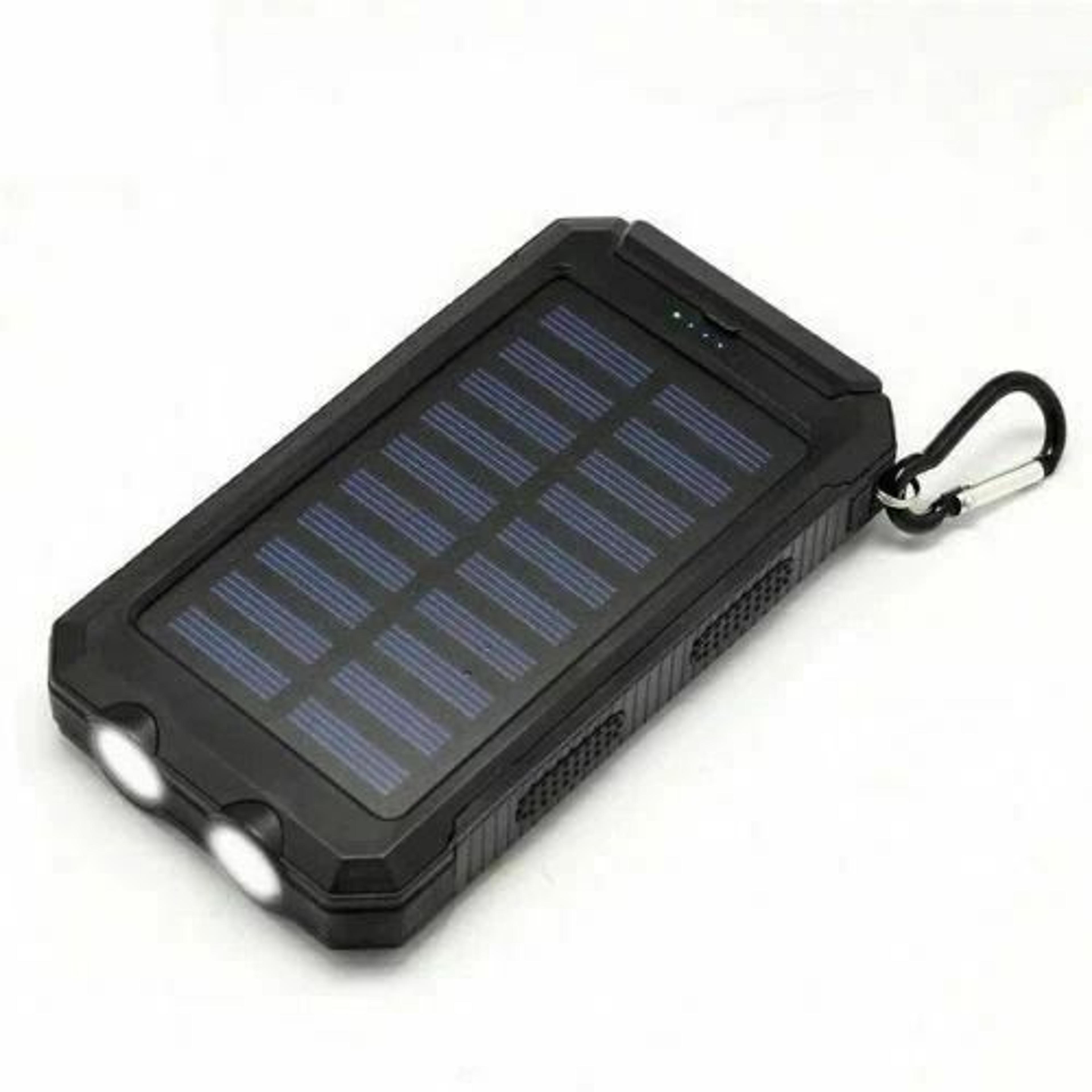 waterproof solar power bank portable battery charger
