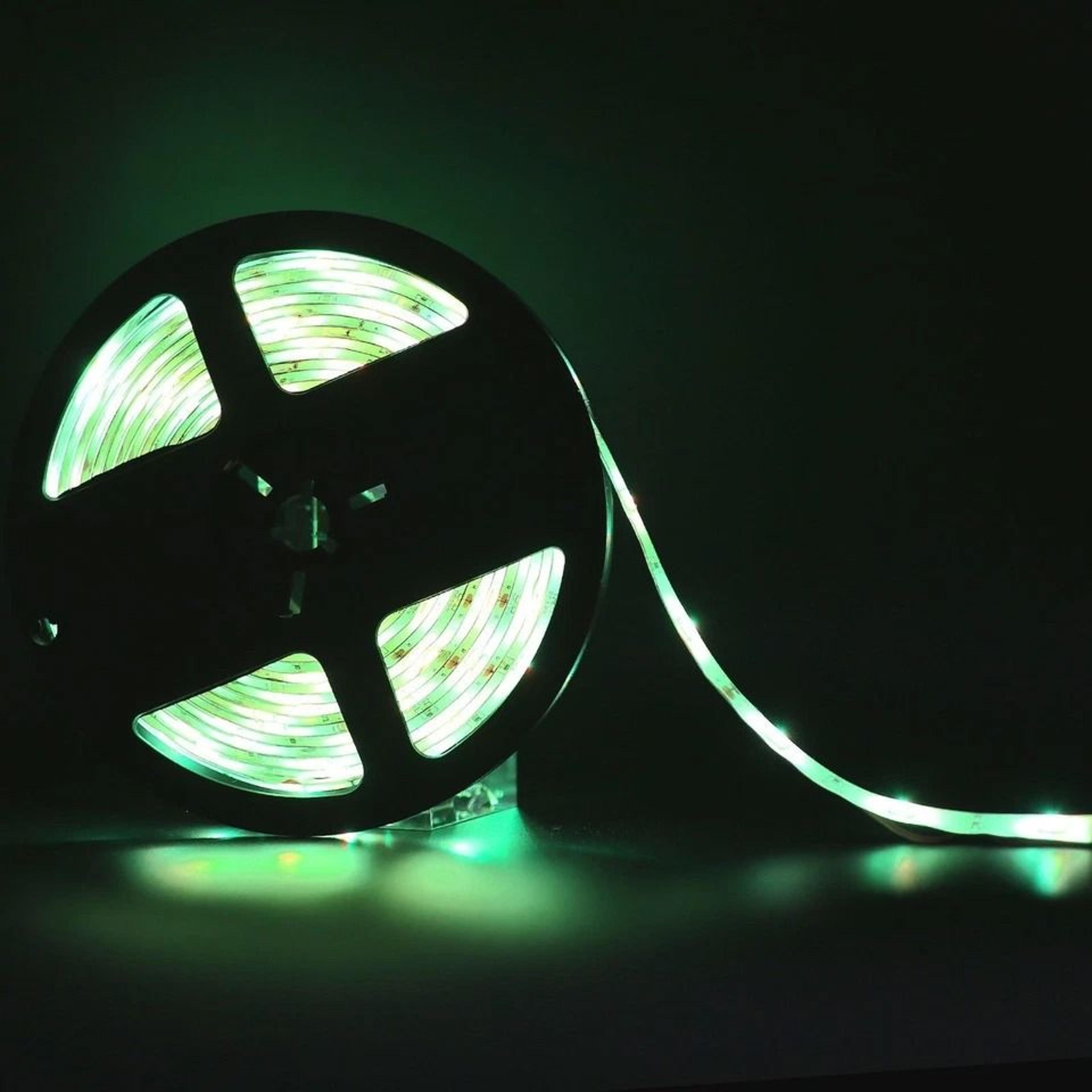 smart rgb led strip lights waterproof kit with app control music sync