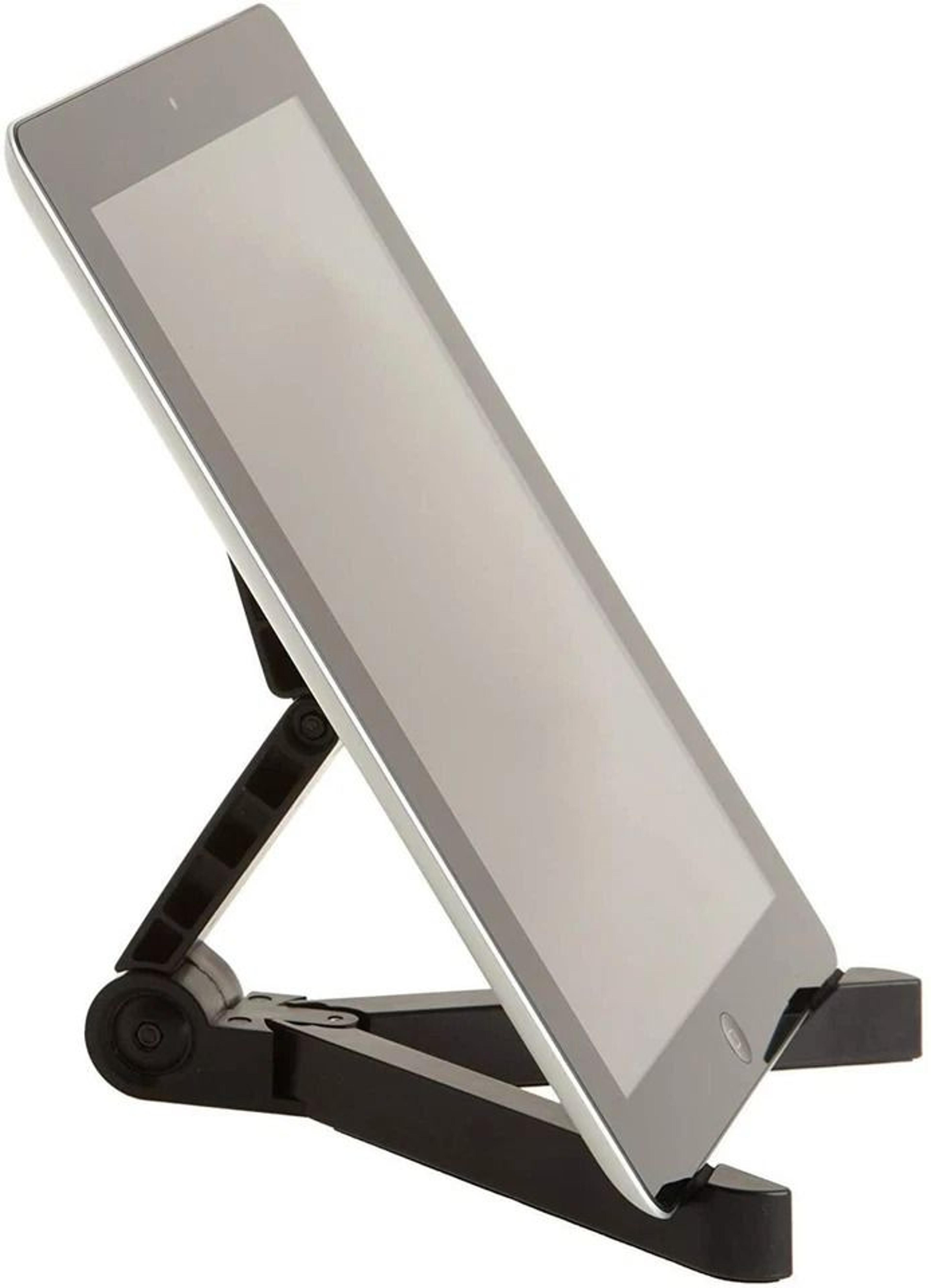 adjustable foldable tablet stand portable phone holder anti slip desktop mount