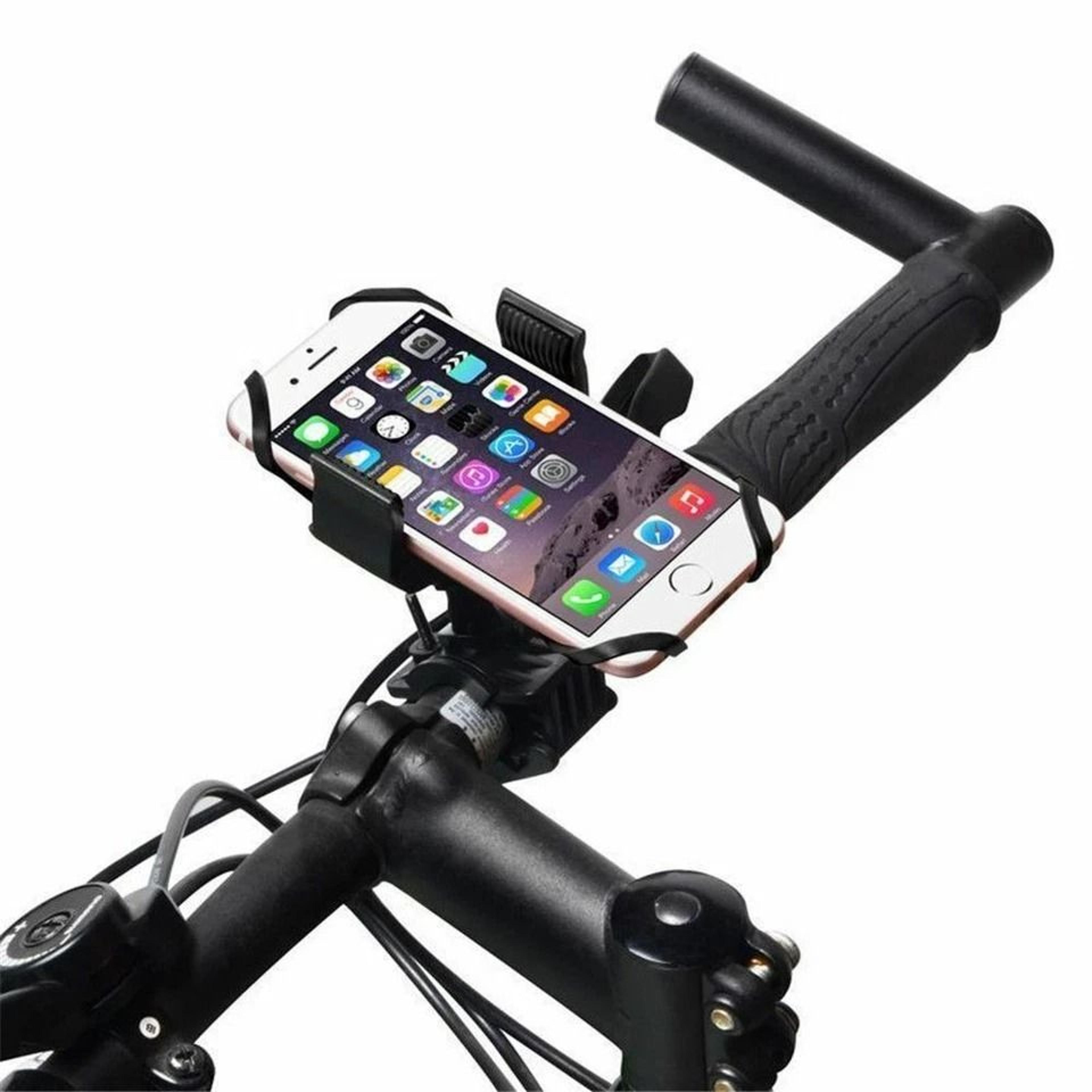 universal bike and motorcycle handlebar mount holder for cell phones and gps