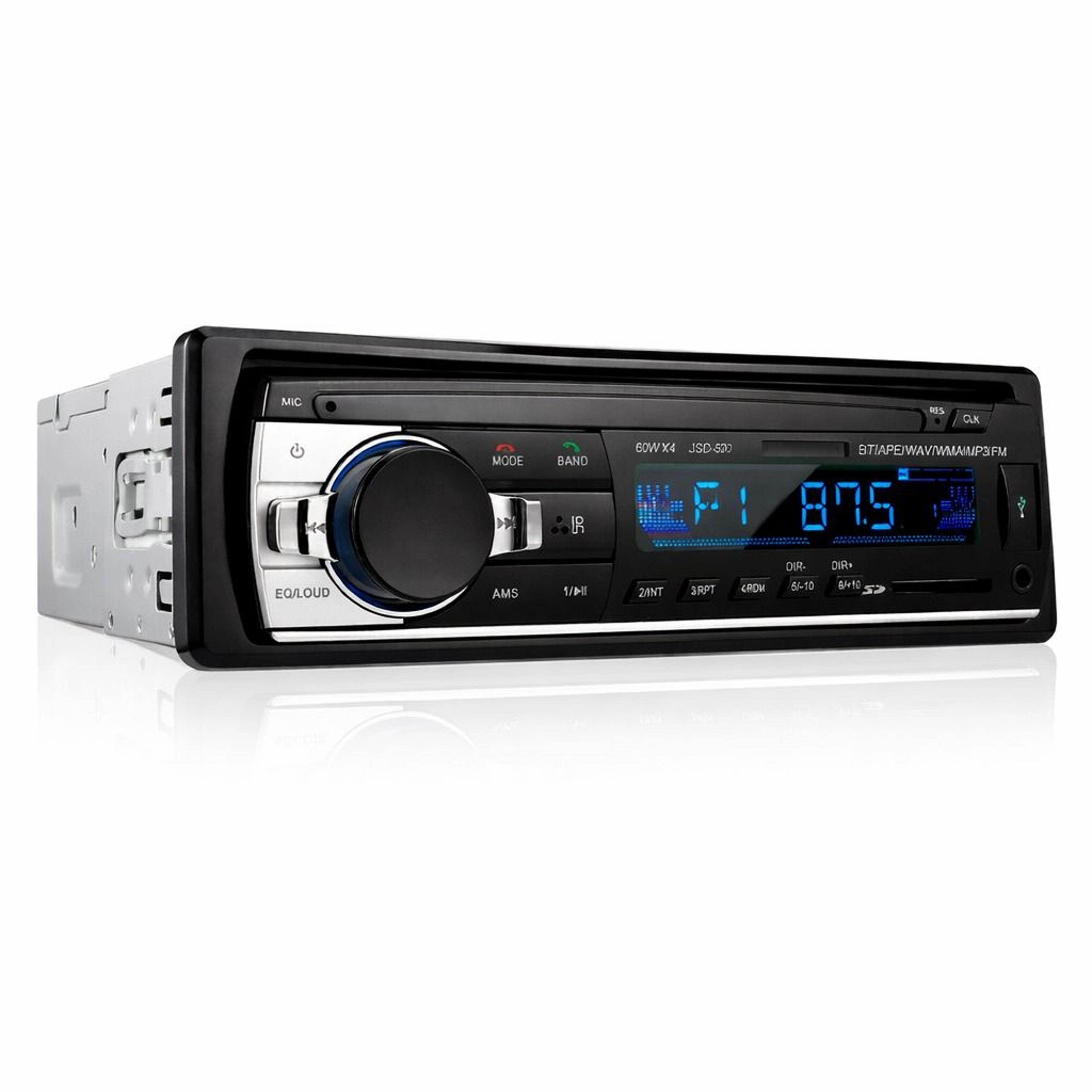bluetooth car stereo audio in dash fm aux input receiver sd usb radio player hands free music experience