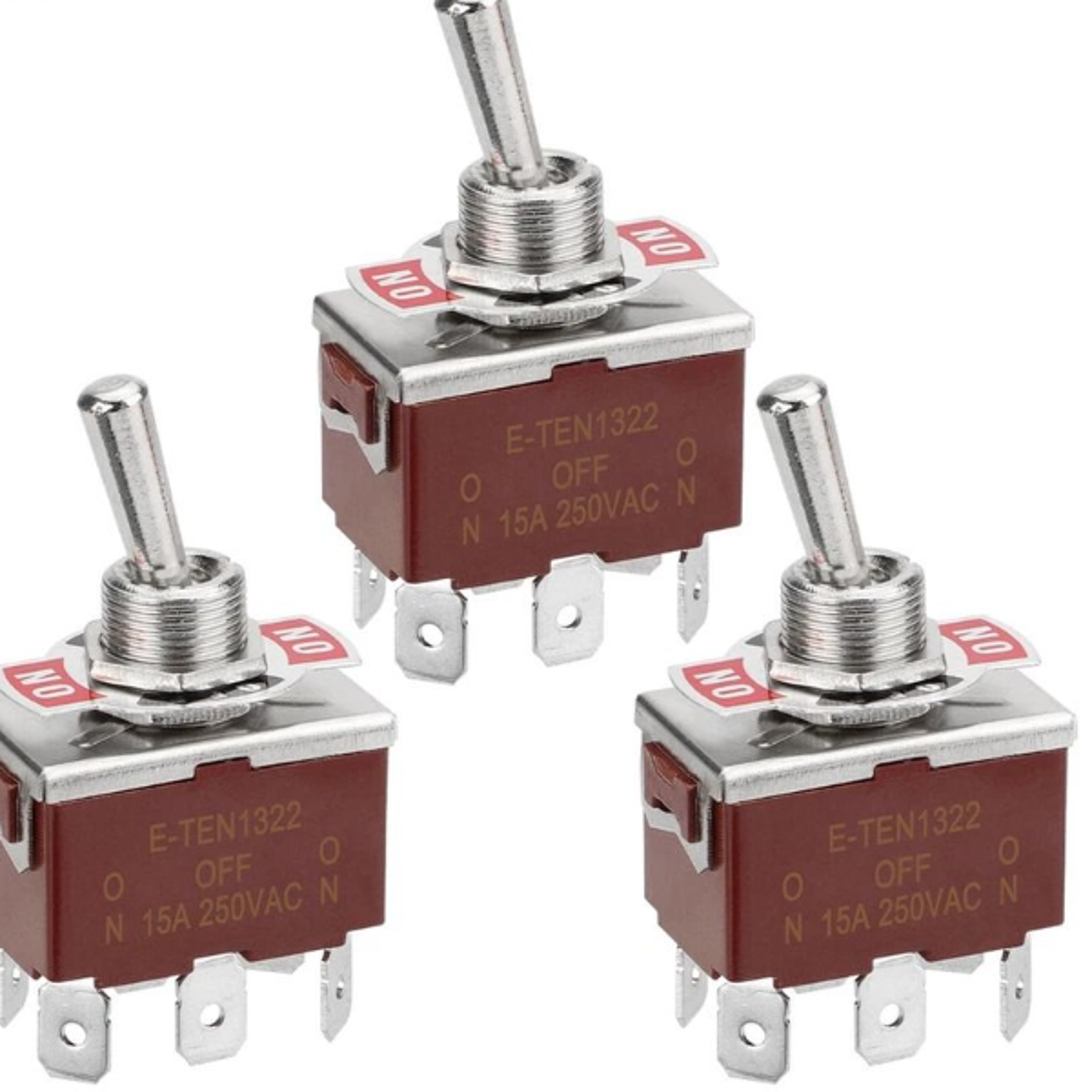 heavy duty dpdt toggle switch on off on 12v screw terminal power control