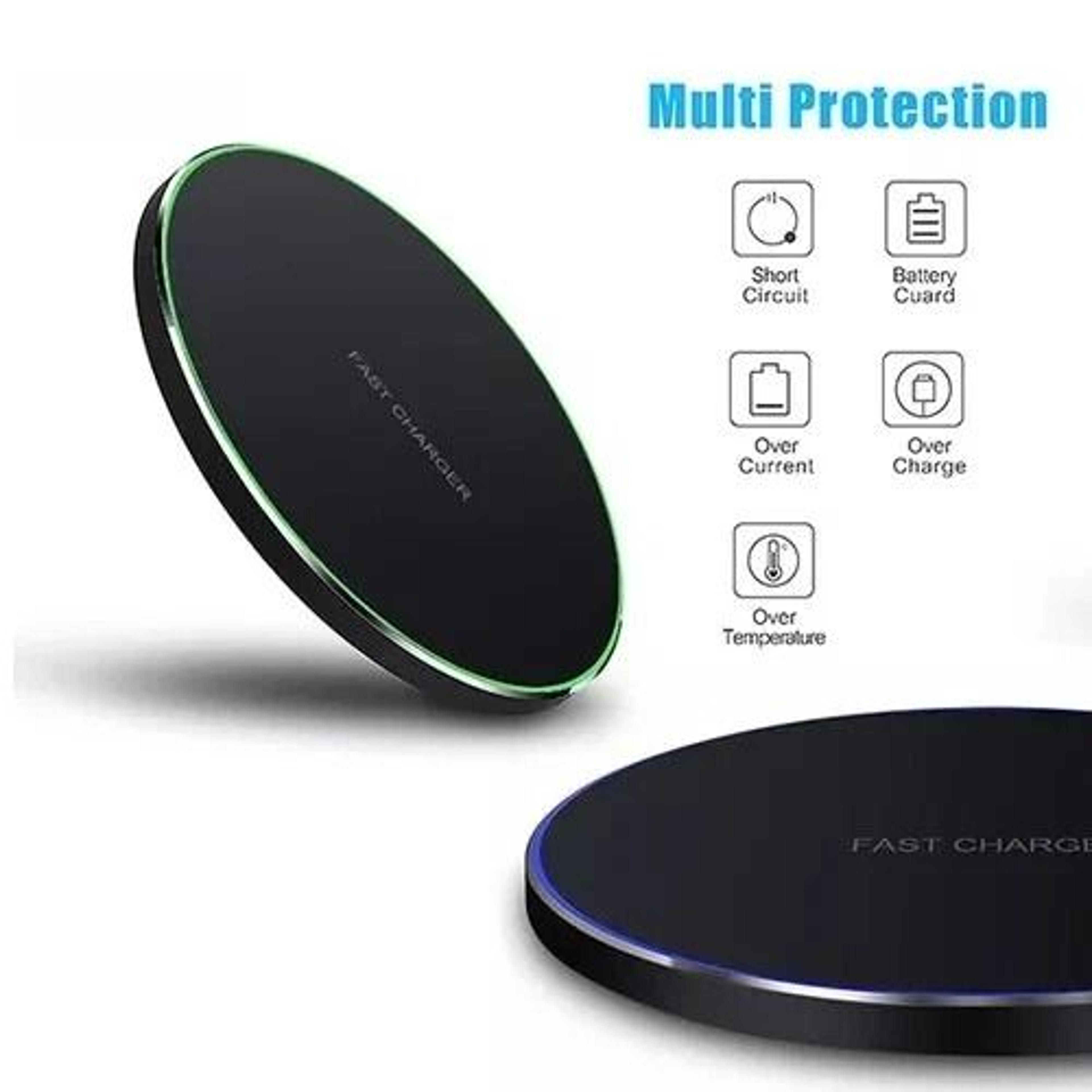 Fast Wireless Charging Pad Slim Case Friendly Charger 11
