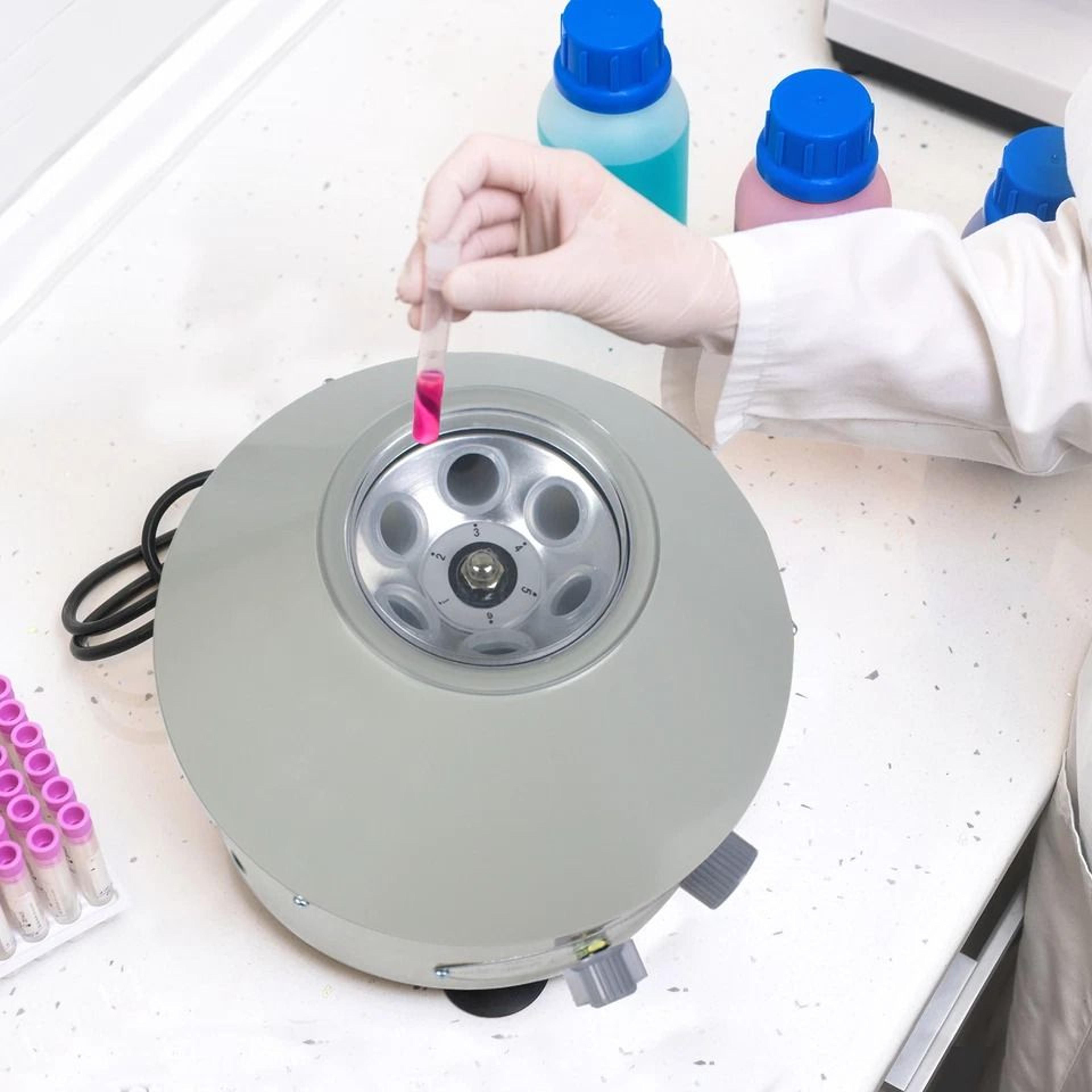 compact lab centrifuge machine electric medical centrifuge with timer