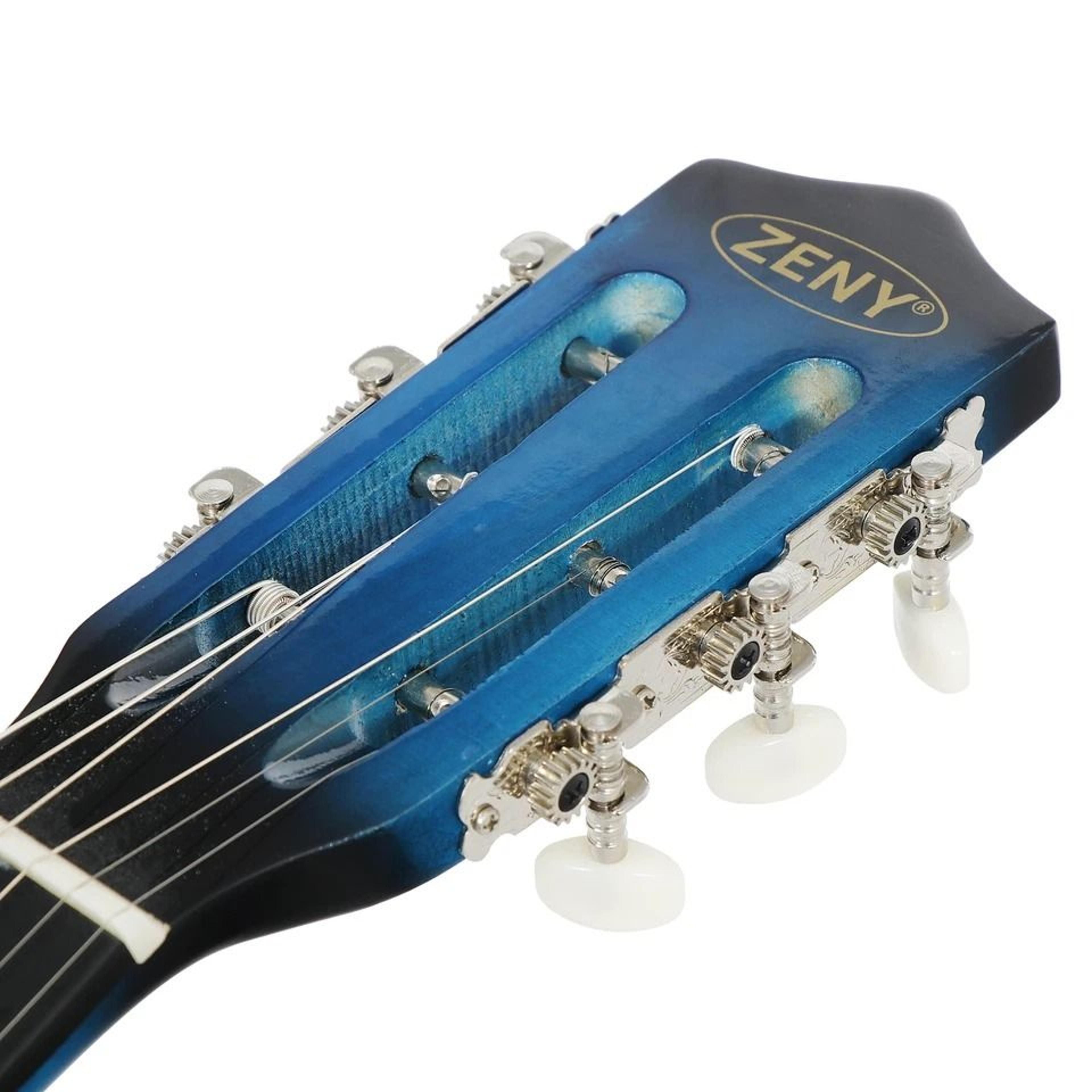 Beginner Acoustic Guitar Starter Kit With Case Tuner Strap Picks And Strings 6