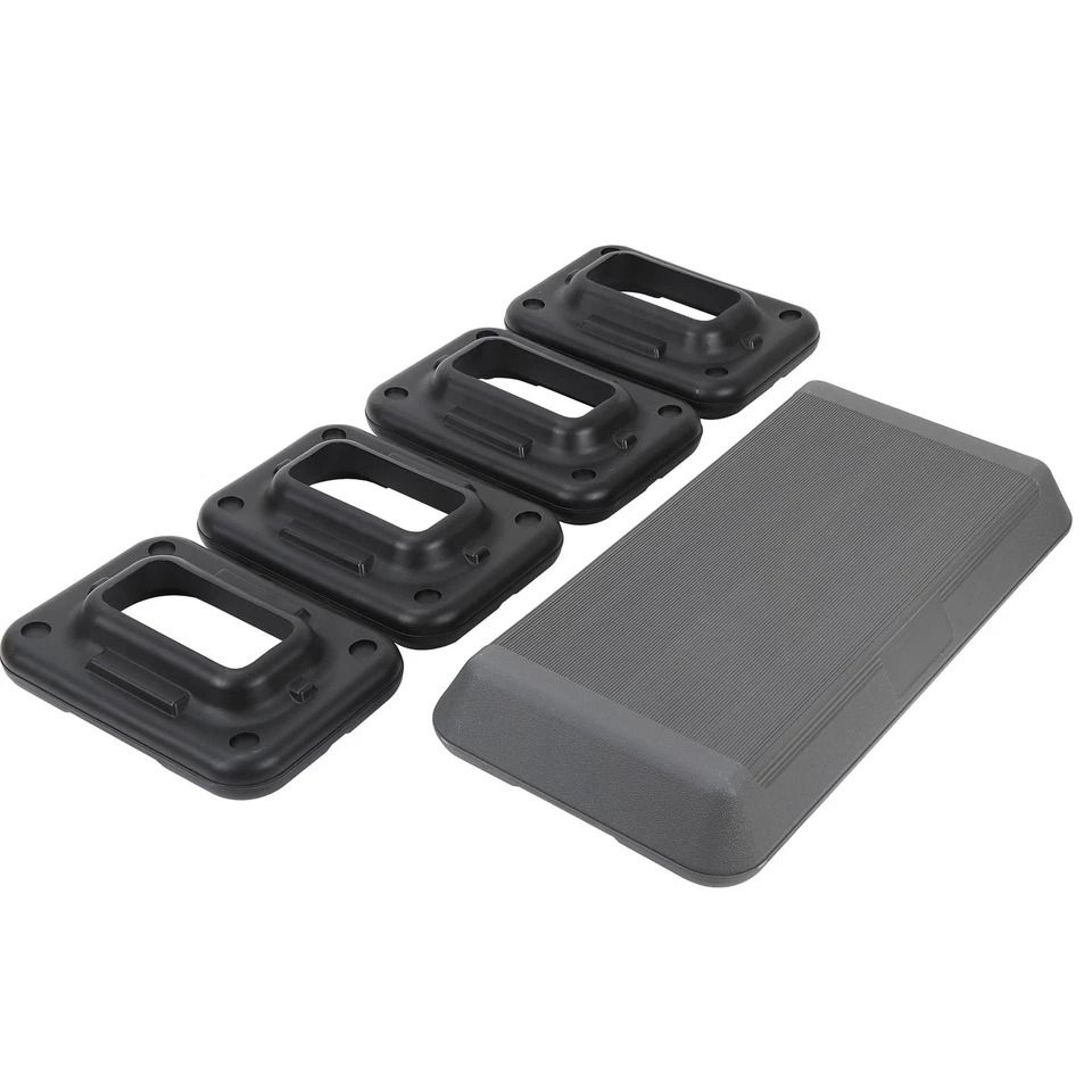Adjustable Height Aerobic Step Platform Anti Slip Exercise Stepper For Home Cardio Workout 6