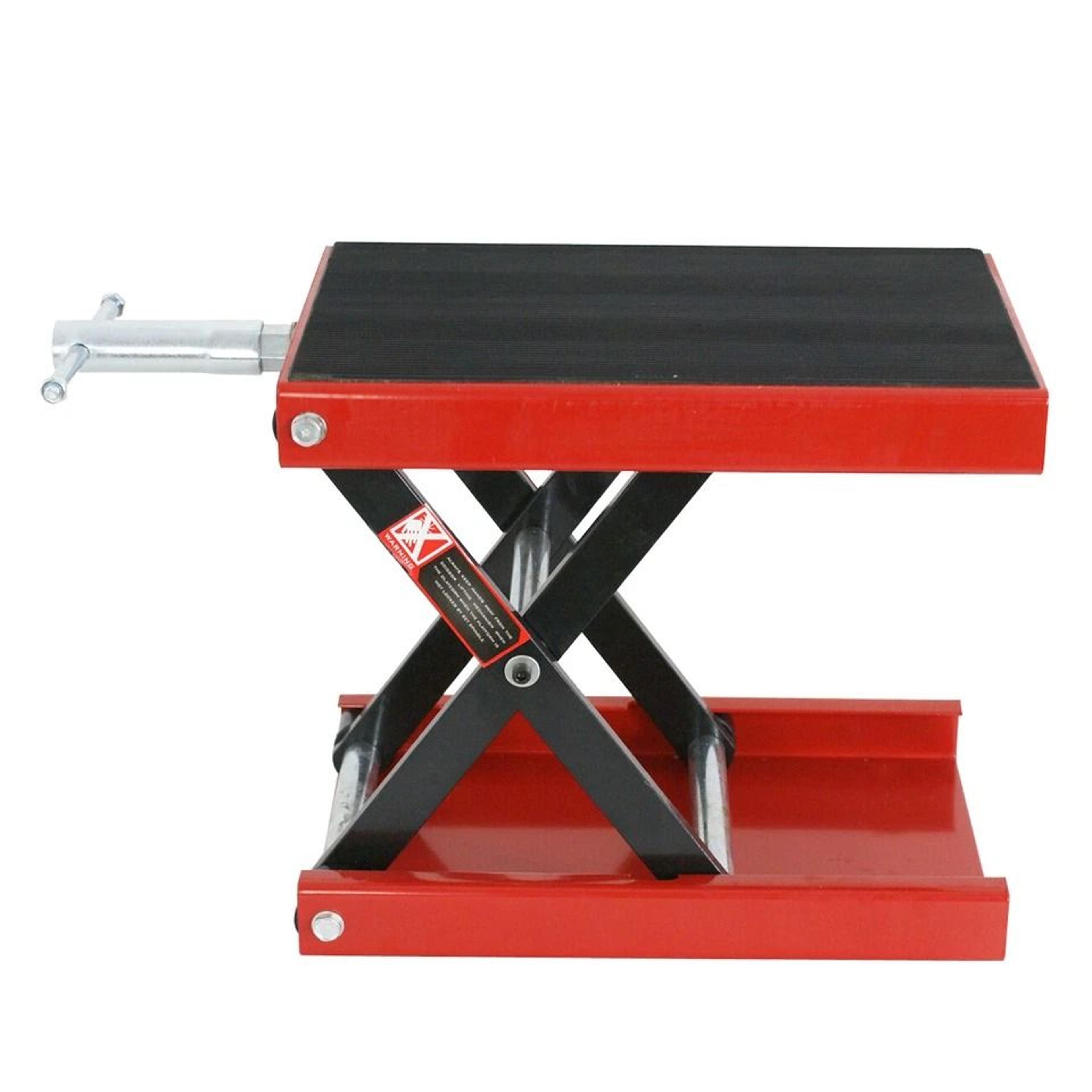 Wide Deck Motorcycle Scissor Jack Lift Stand Heavy Duty Motorcycle Lift Stand 4