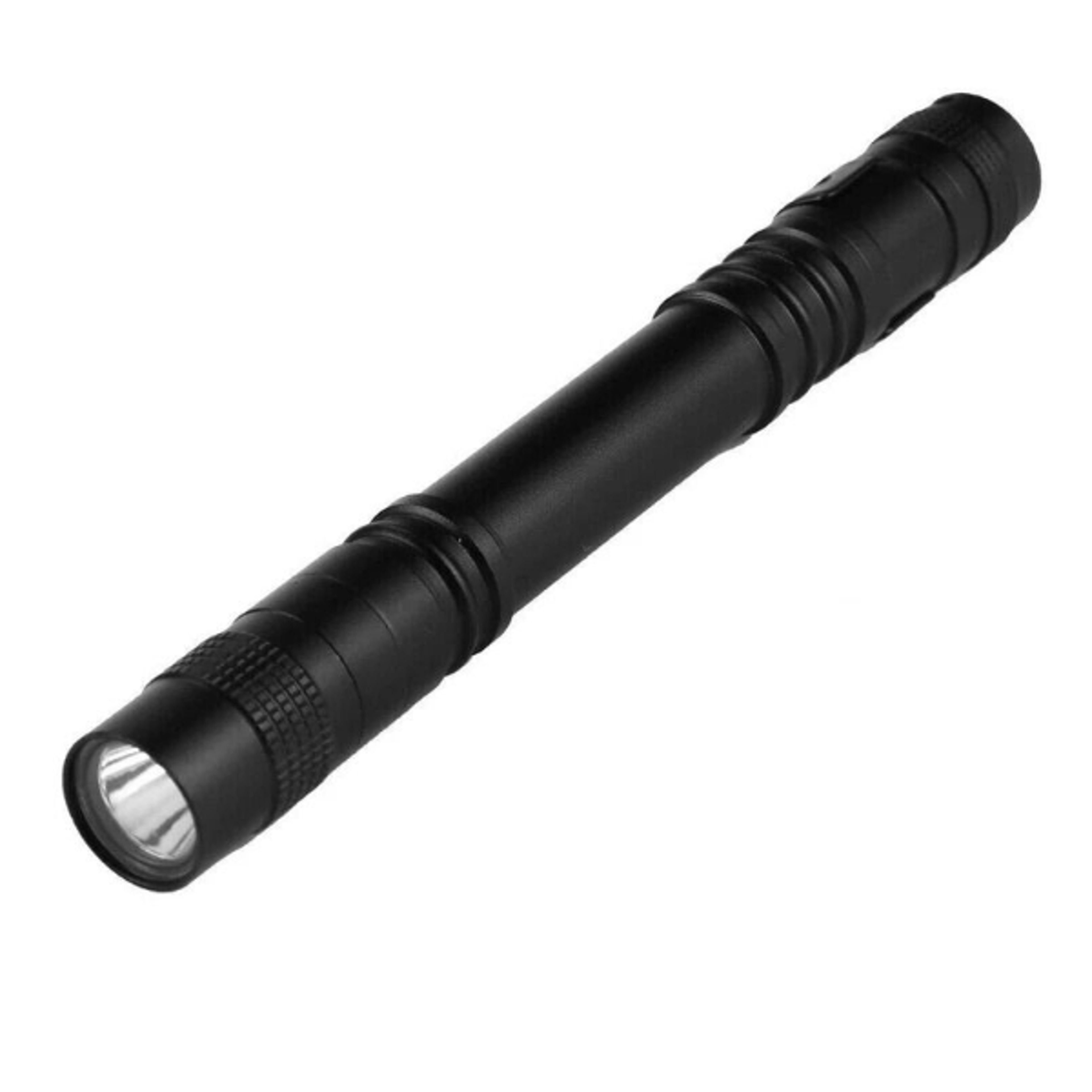 led mini penlight flashlight pocket clip torch for camping emergency edc