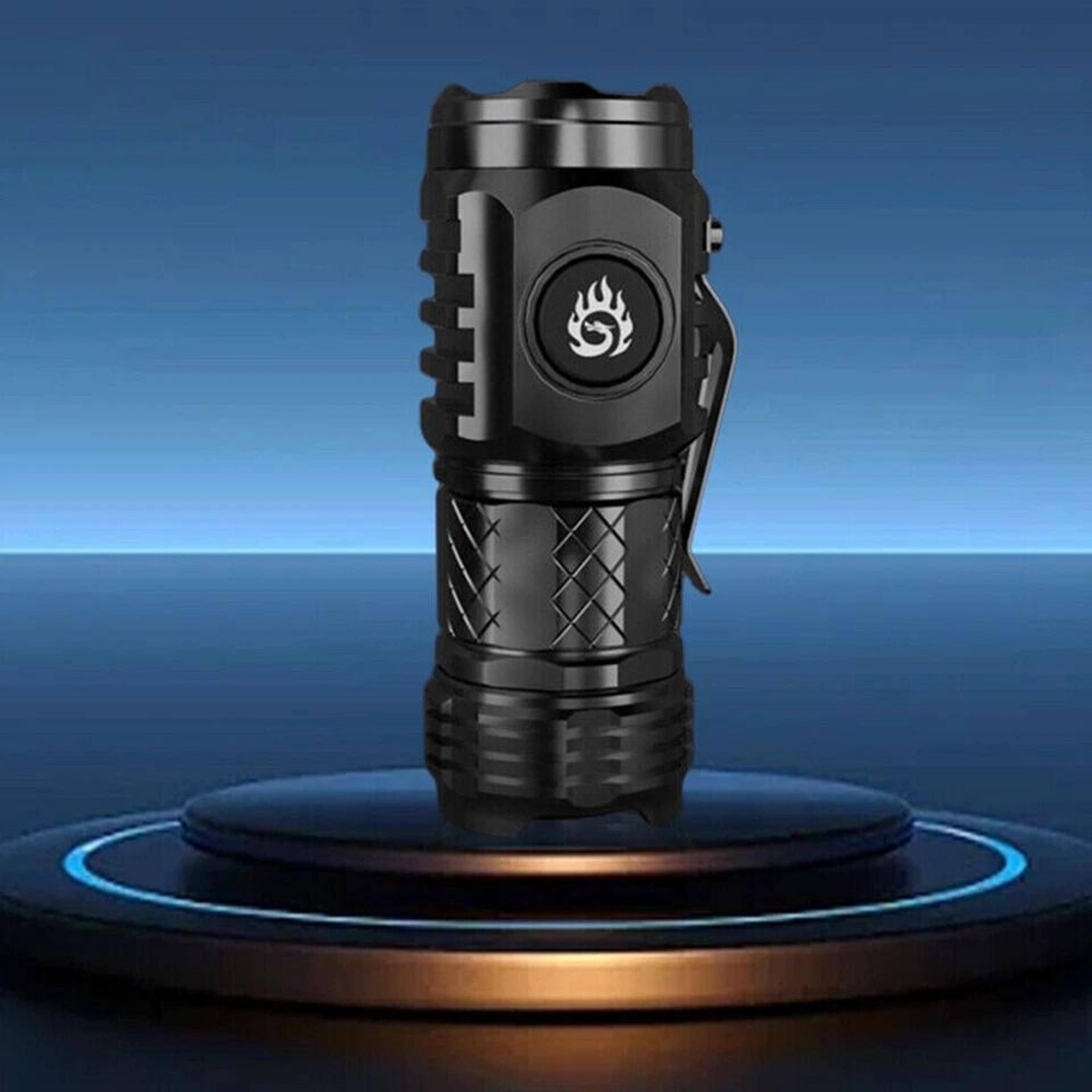 ultra bright mini led flashlight usb rechargeable tactical pocket torch