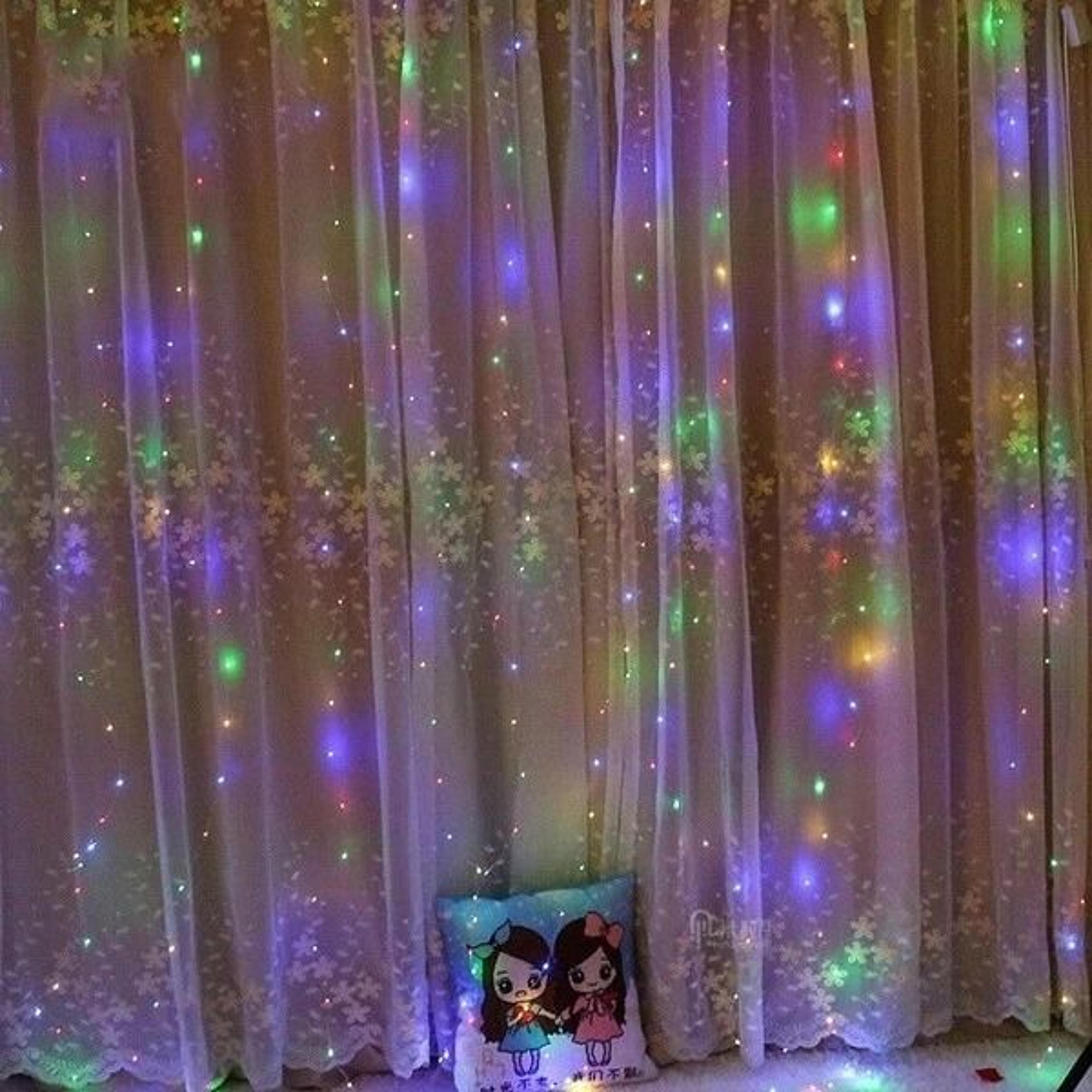 usb fairy curtain lights with remote led string lights for wedding party decor