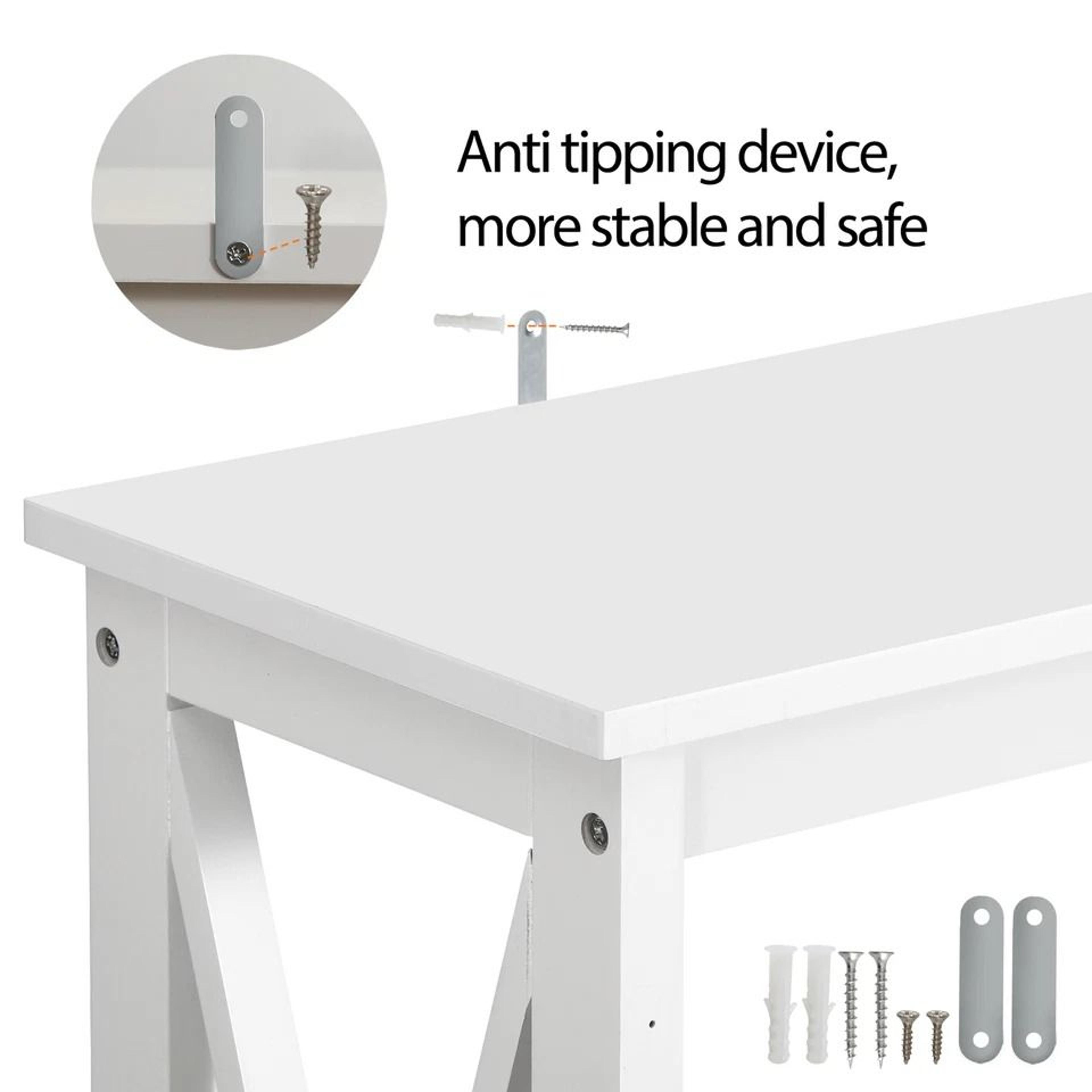 Slim Entryway Console Table With Storage Shelf Narrow Console Table Modern Sofa Accent 8