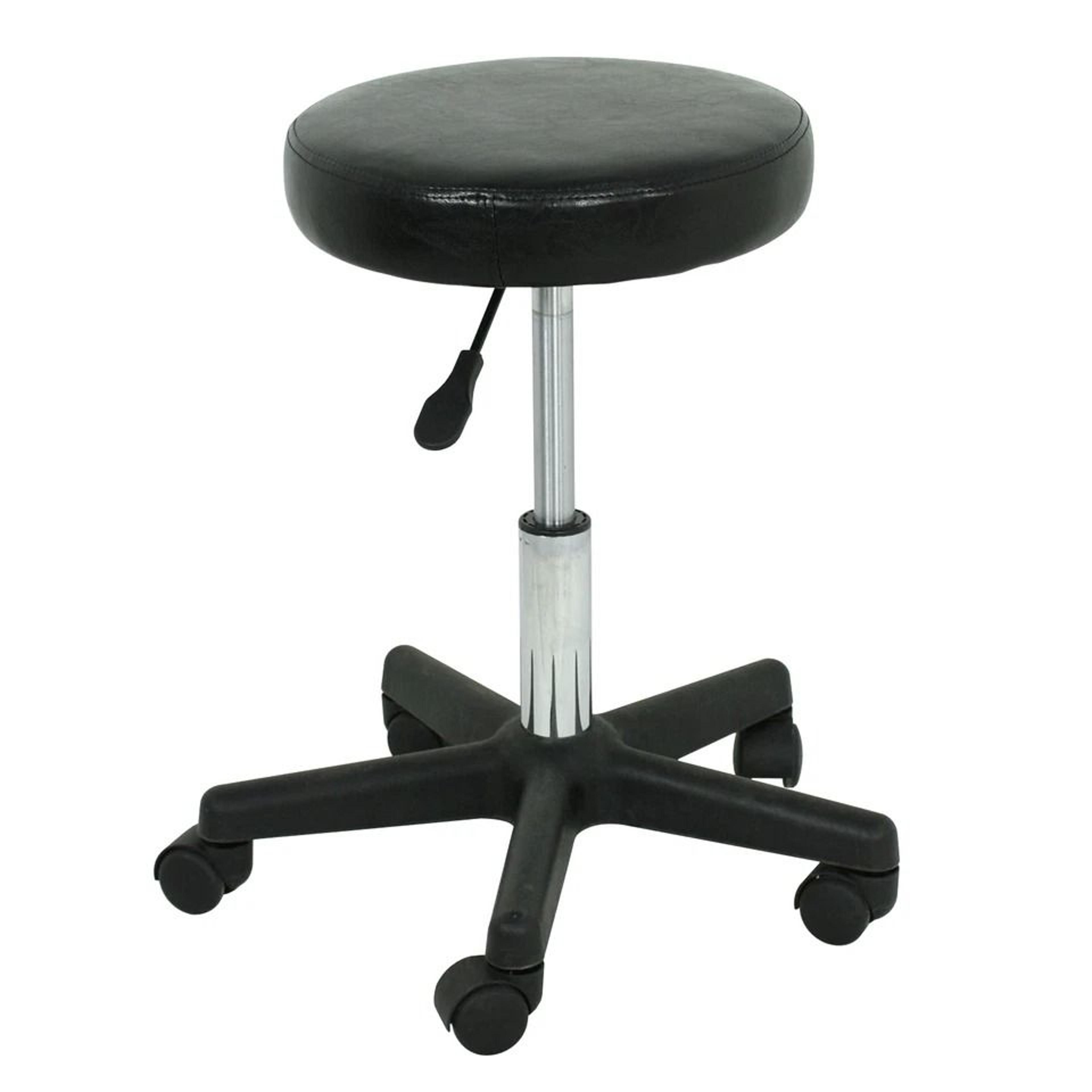 Adjustable Hydraulic Salon Stool Rolling Swivel Spa Chair With PU Cushion For Tattoo Massage Facial 5