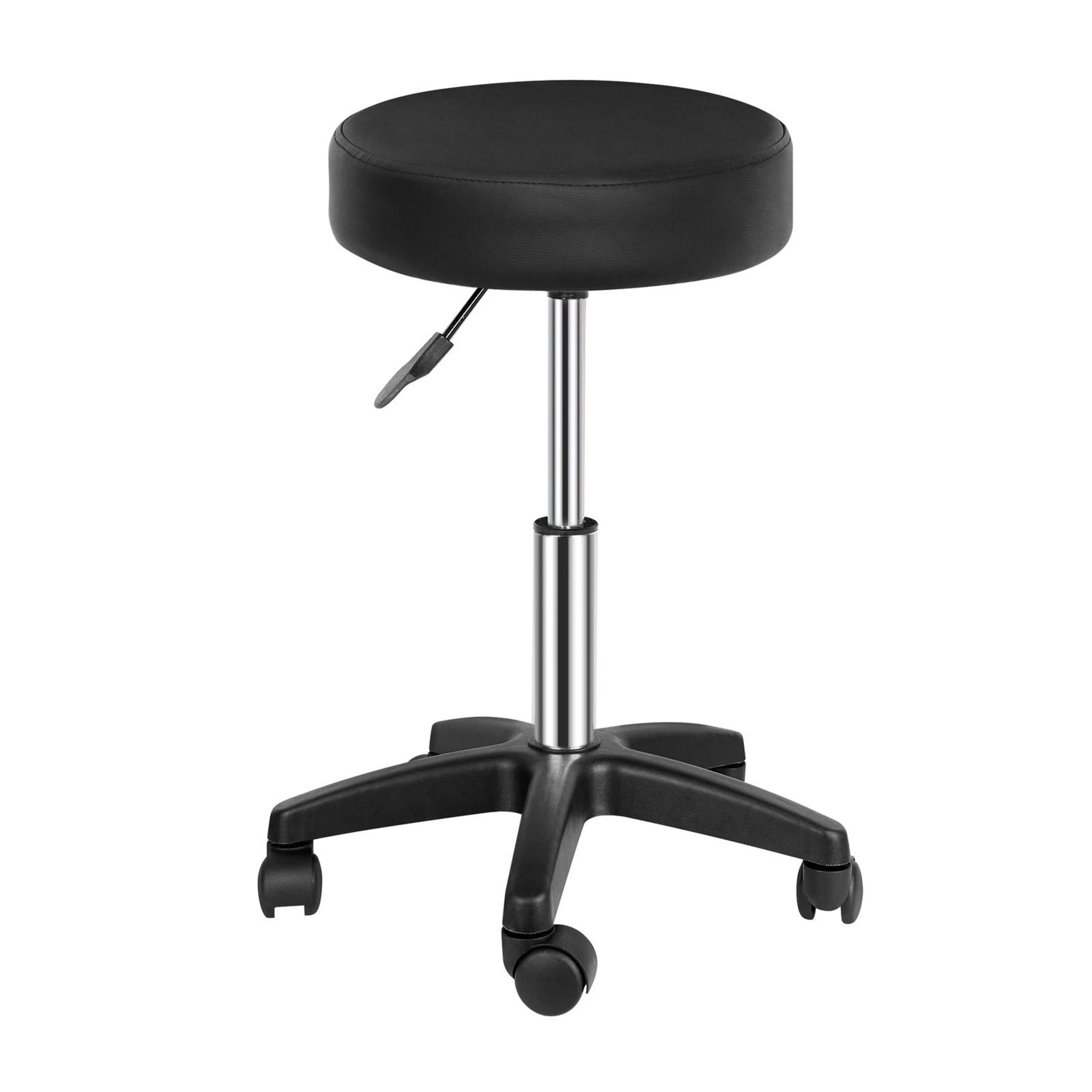 Adjustable Hydraulic Salon Stool Rolling Swivel Spa Chair With Wheels For Tattoo Massage 7
