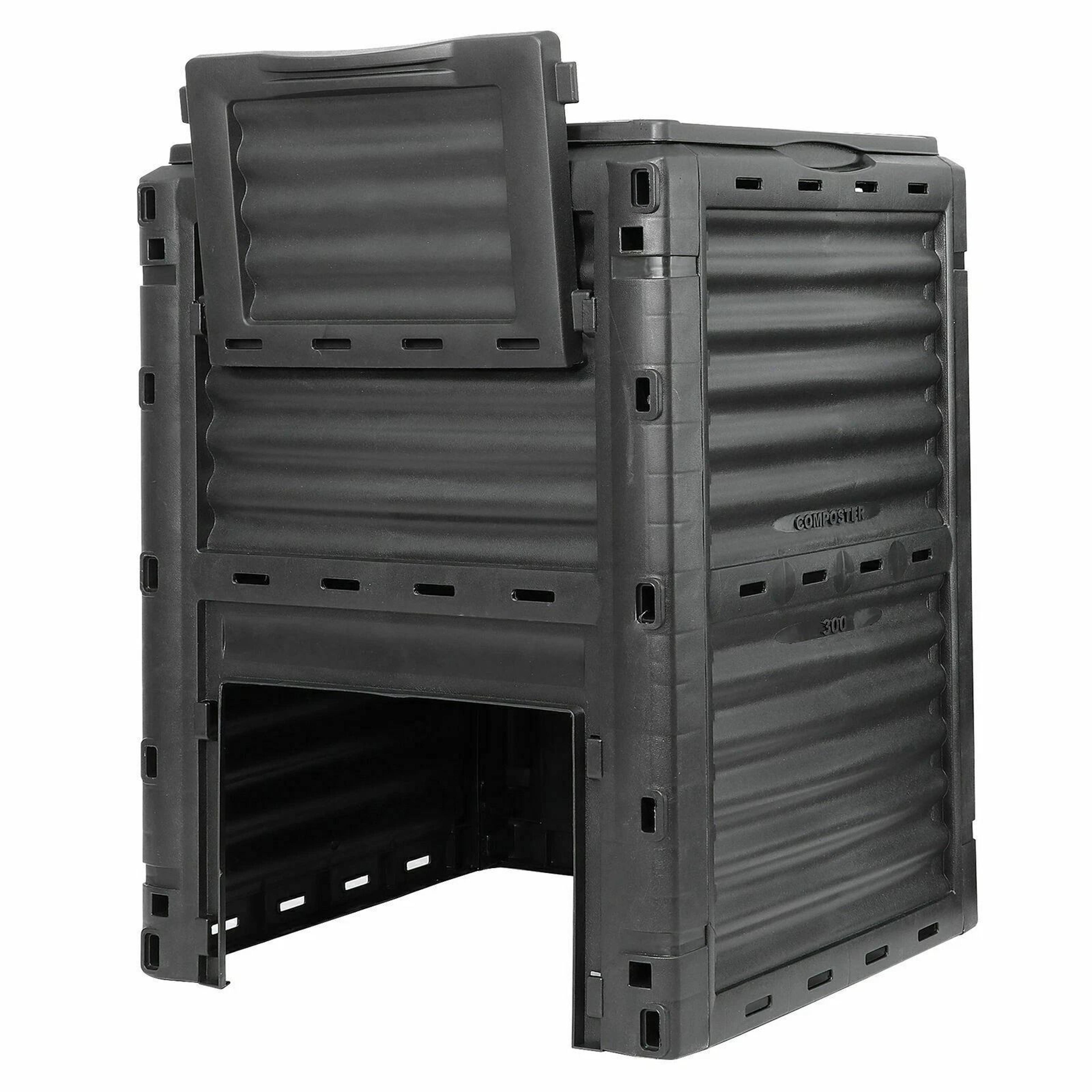 outdoor compost bin tumbler large capacity garden waste composter for fast organic soil