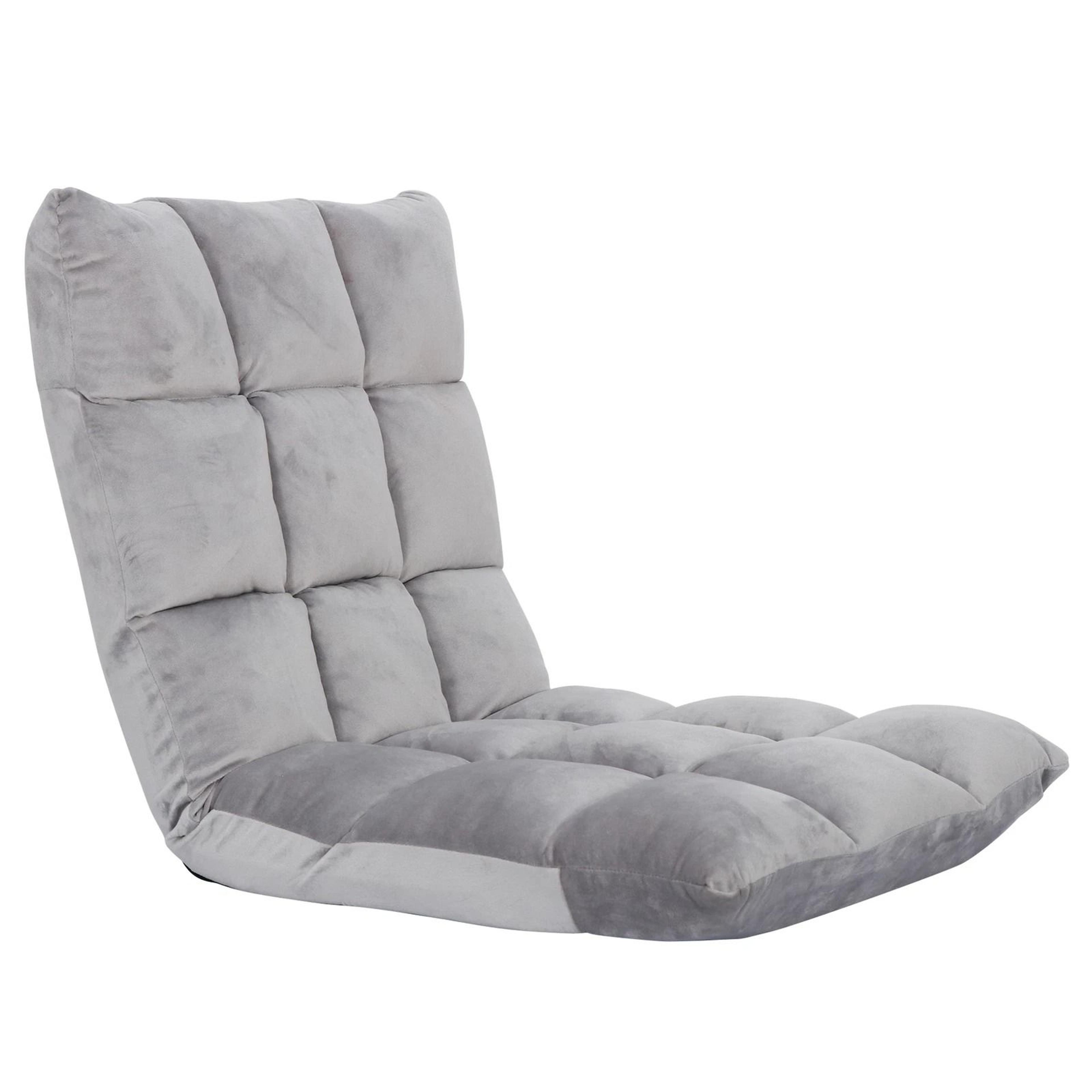 Adjustable Floor Chair Memory Foam Gaming Sofa With Back Support For Meditation  Relaxation 8