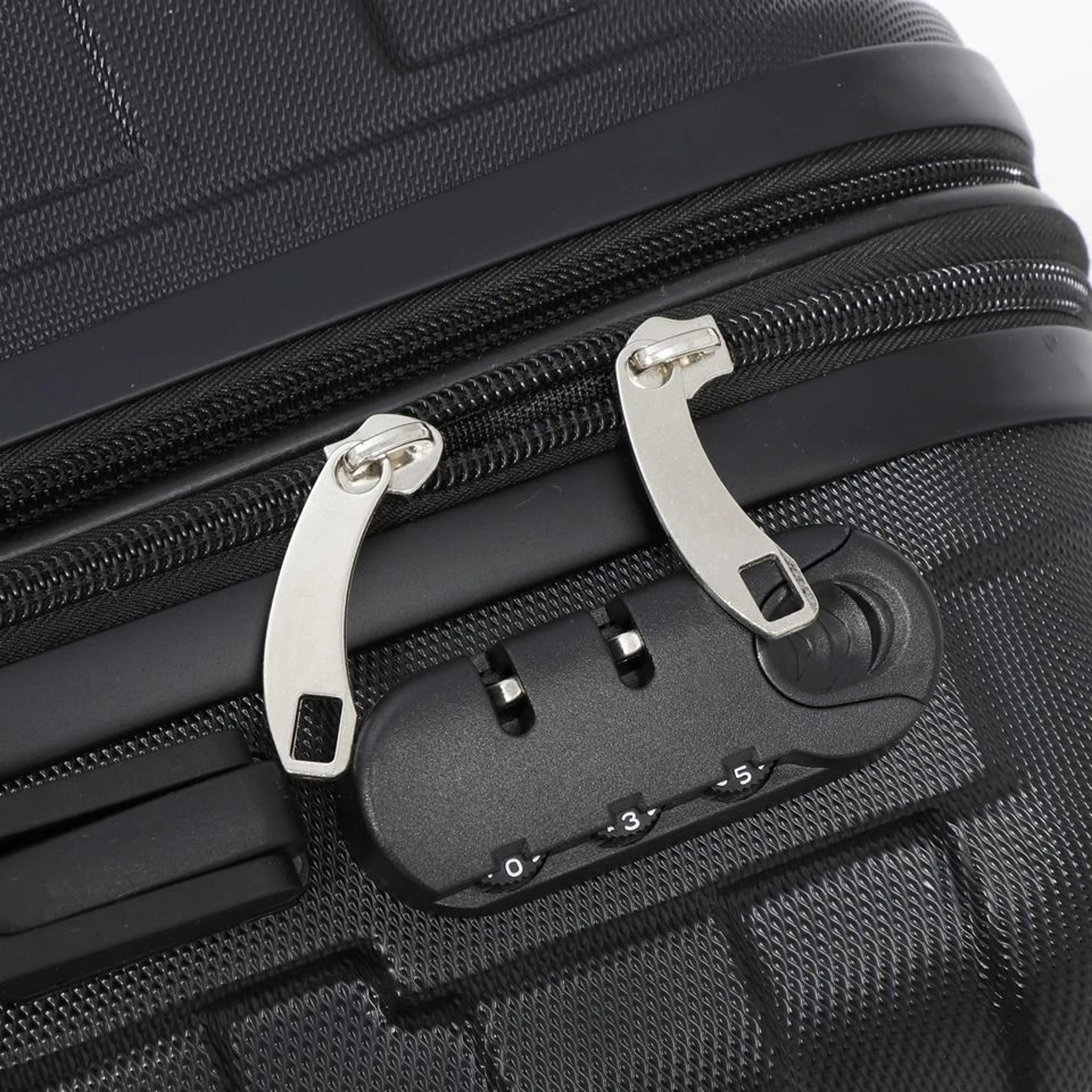 Expandable Carry On Luggage Lightweight Hardside Suitcase With Spinner Wheels Durable Travel Case 1