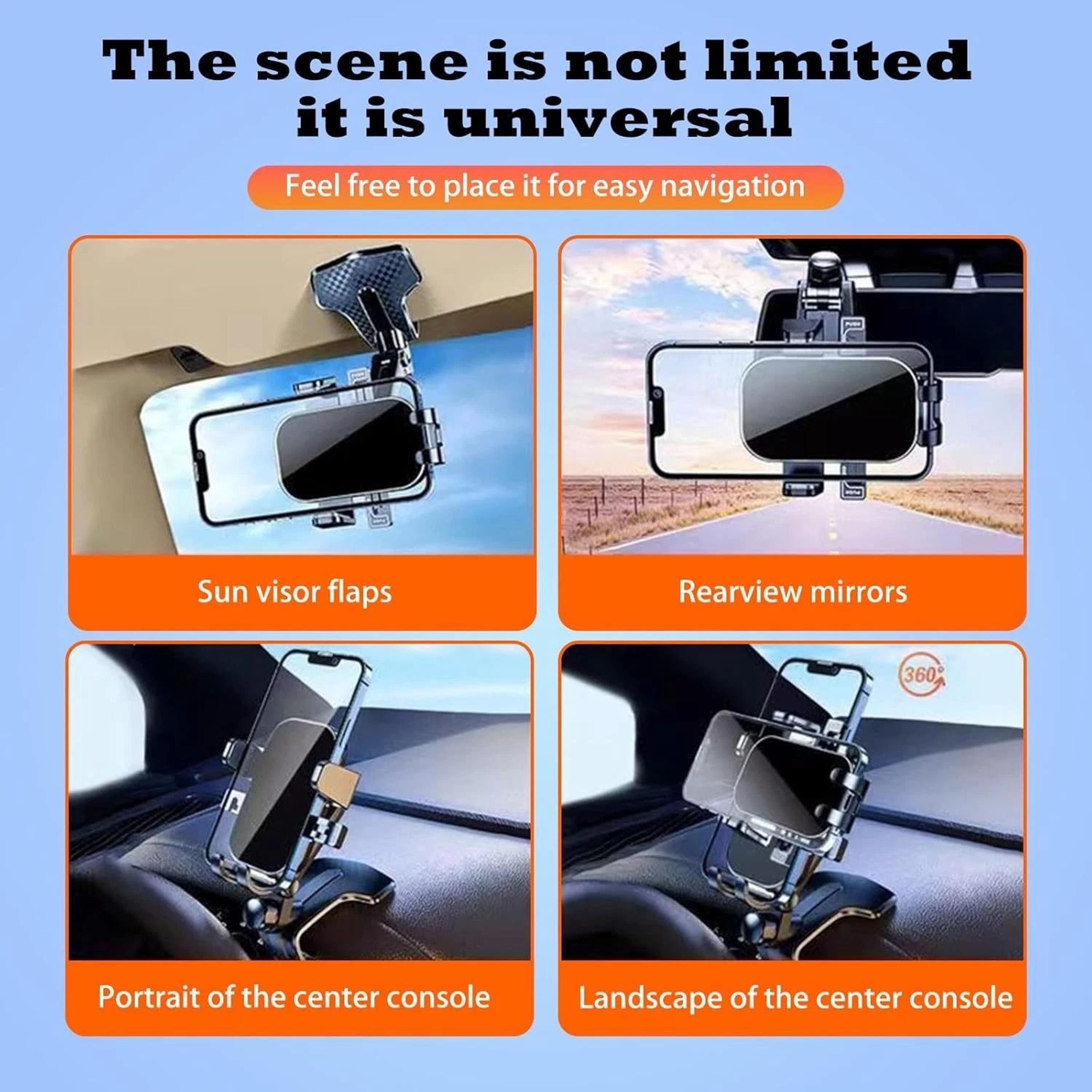 Universal Car Dashboard Mount Holder Stand Clamp Cradle For Cell Phone 2