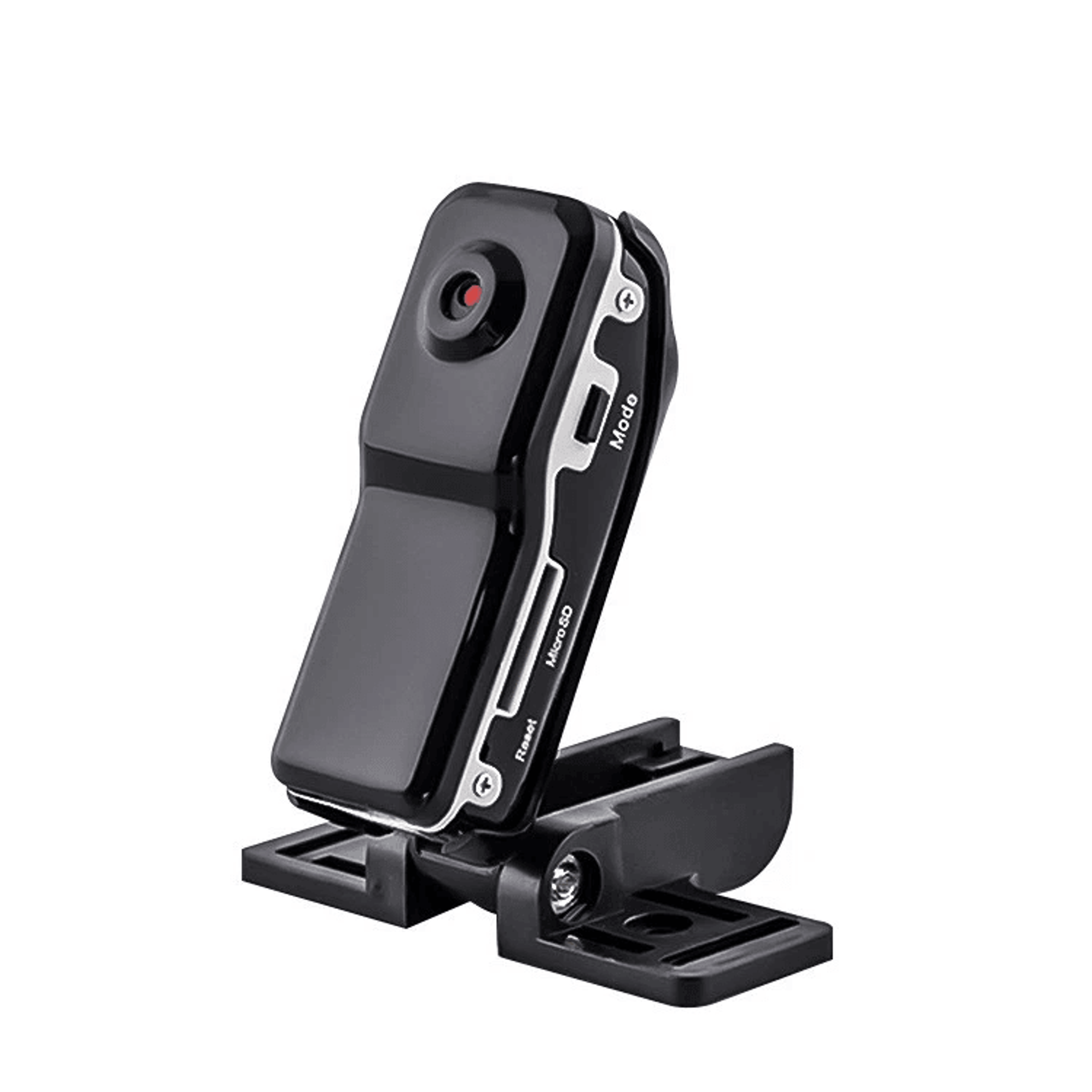 mini police body camera with hd 1080p video, ir night vision, and clip camcorder