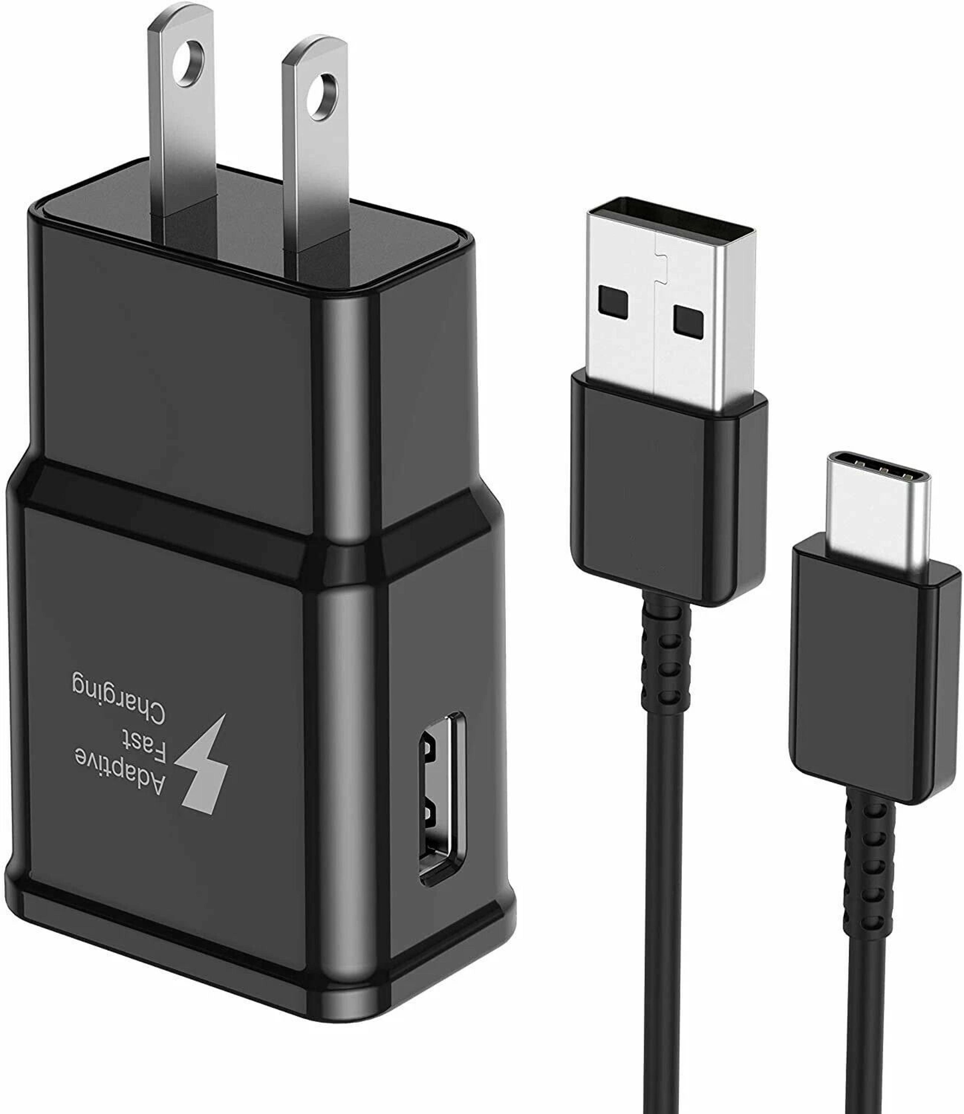 fast wall charger & usb type c cable for samsung galaxy universal charging solution