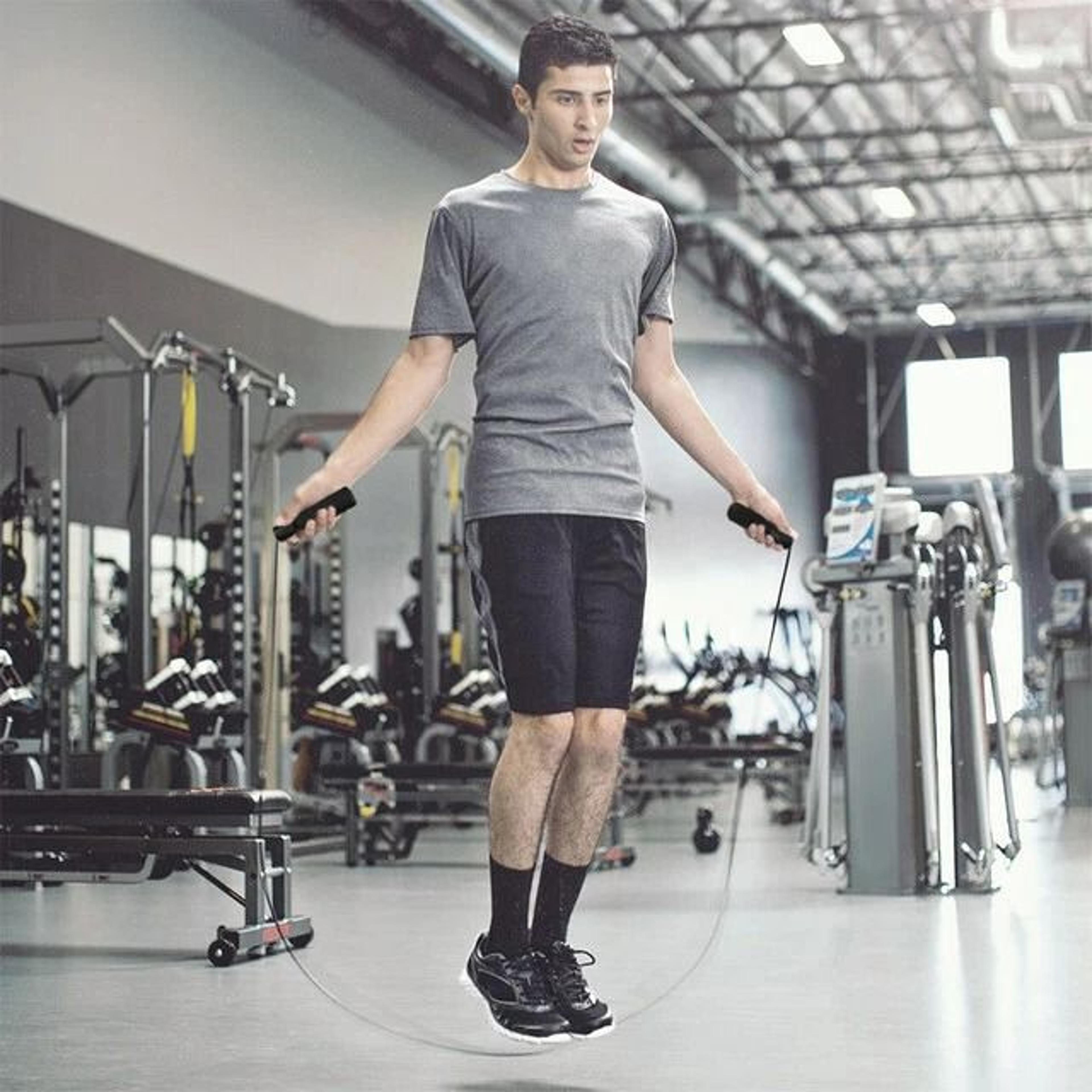 adjustable speed jump rope for boxing cardio workout and fitness trainigs