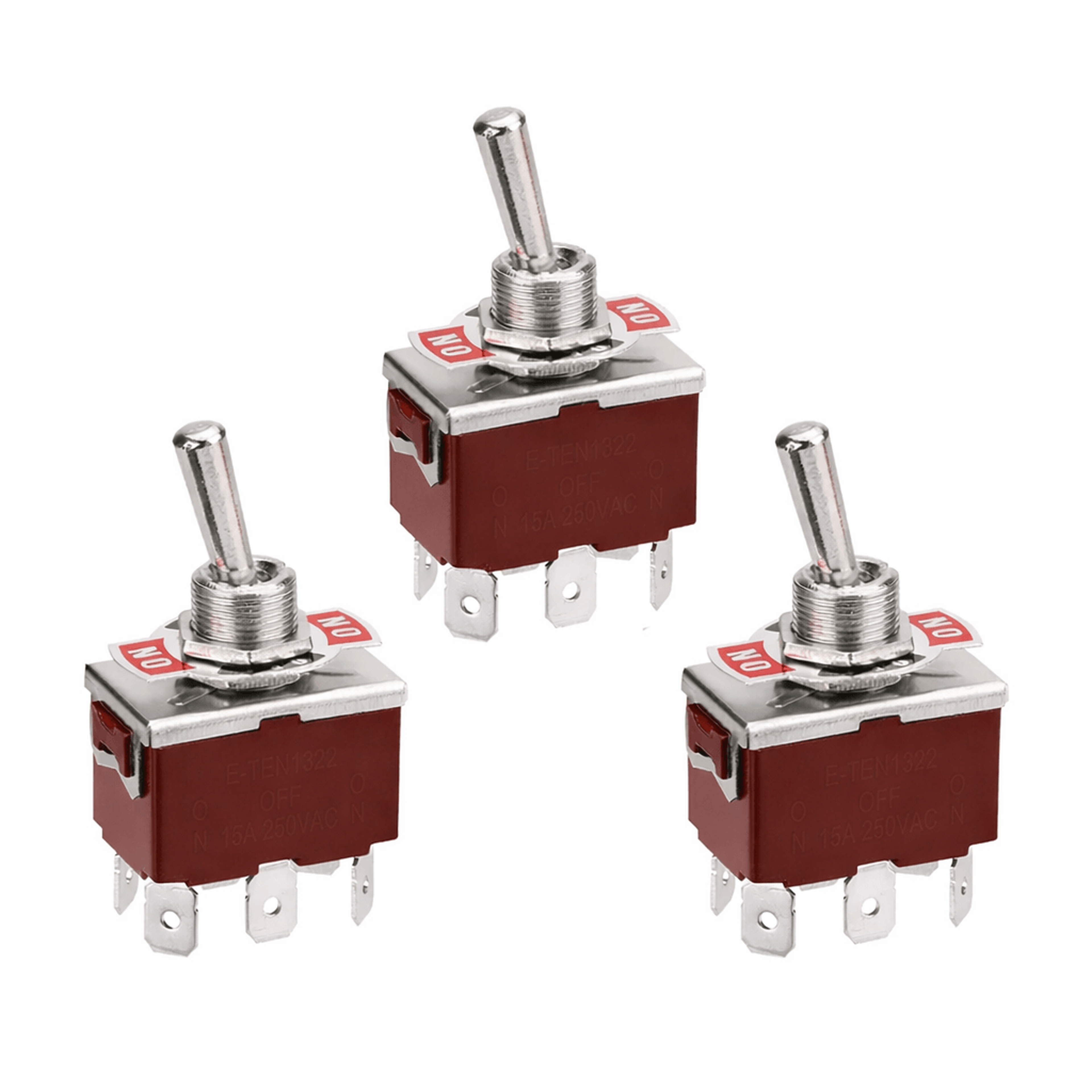 heavy duty dpdt toggle switch on off screw terminal