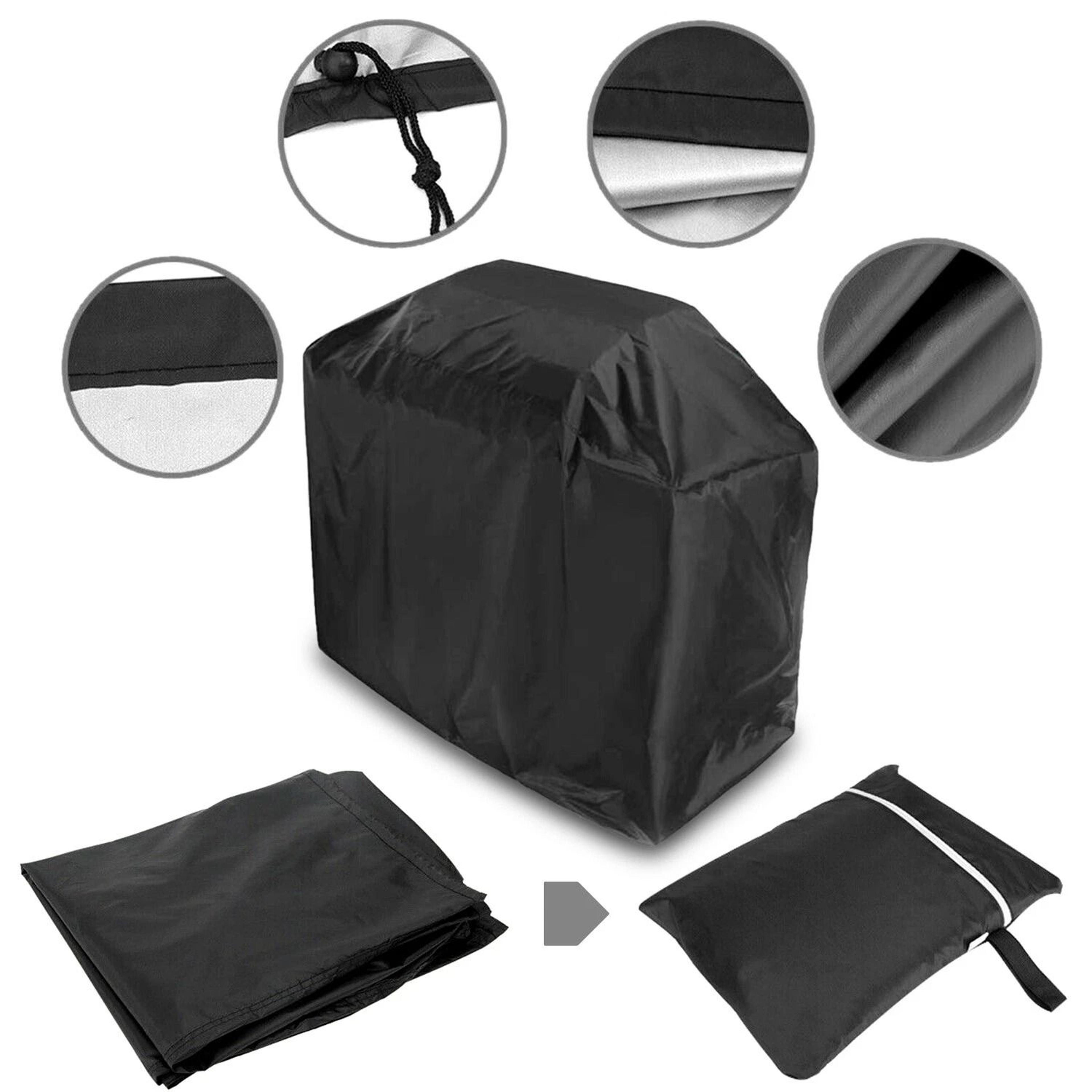 57 Inch Waterproof BBQ Grill Cover Heavy Duty Outdoor Protector 6