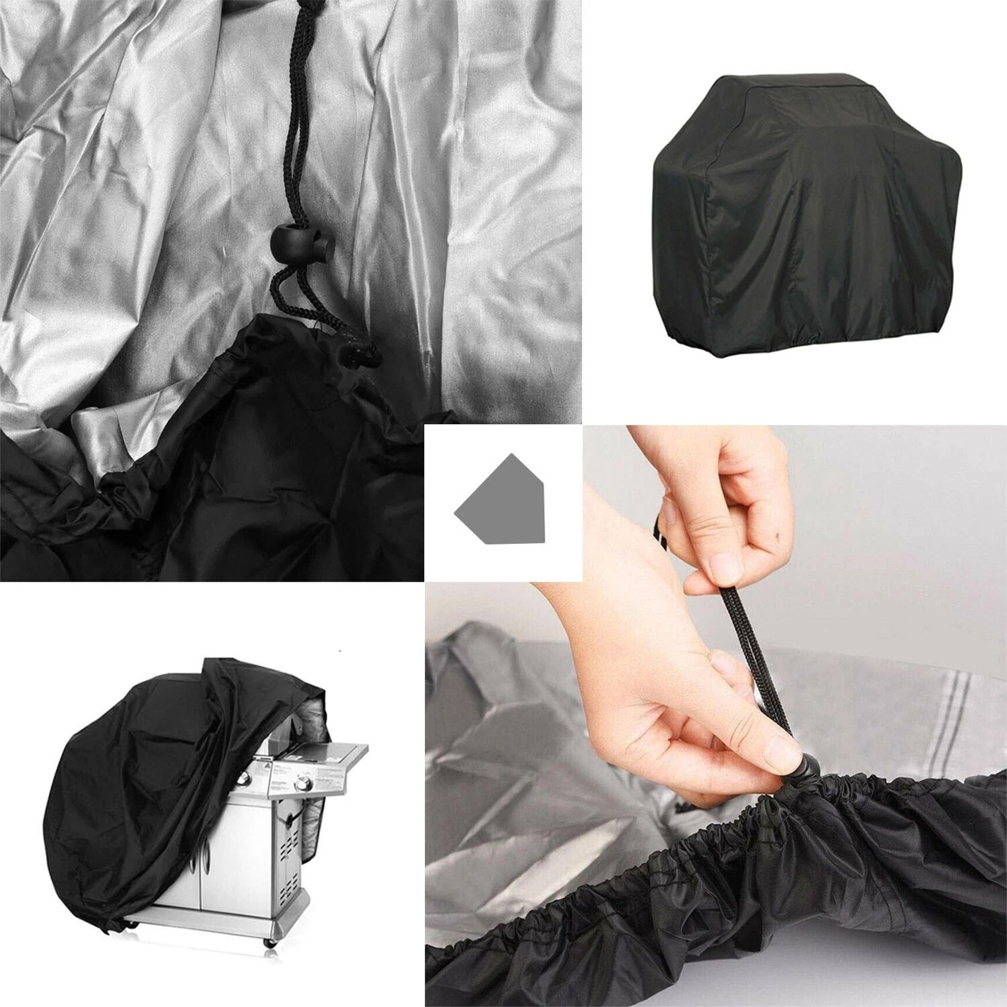 57 Inch Waterproof BBQ Grill Cover Heavy Duty Outdoor Protector 7