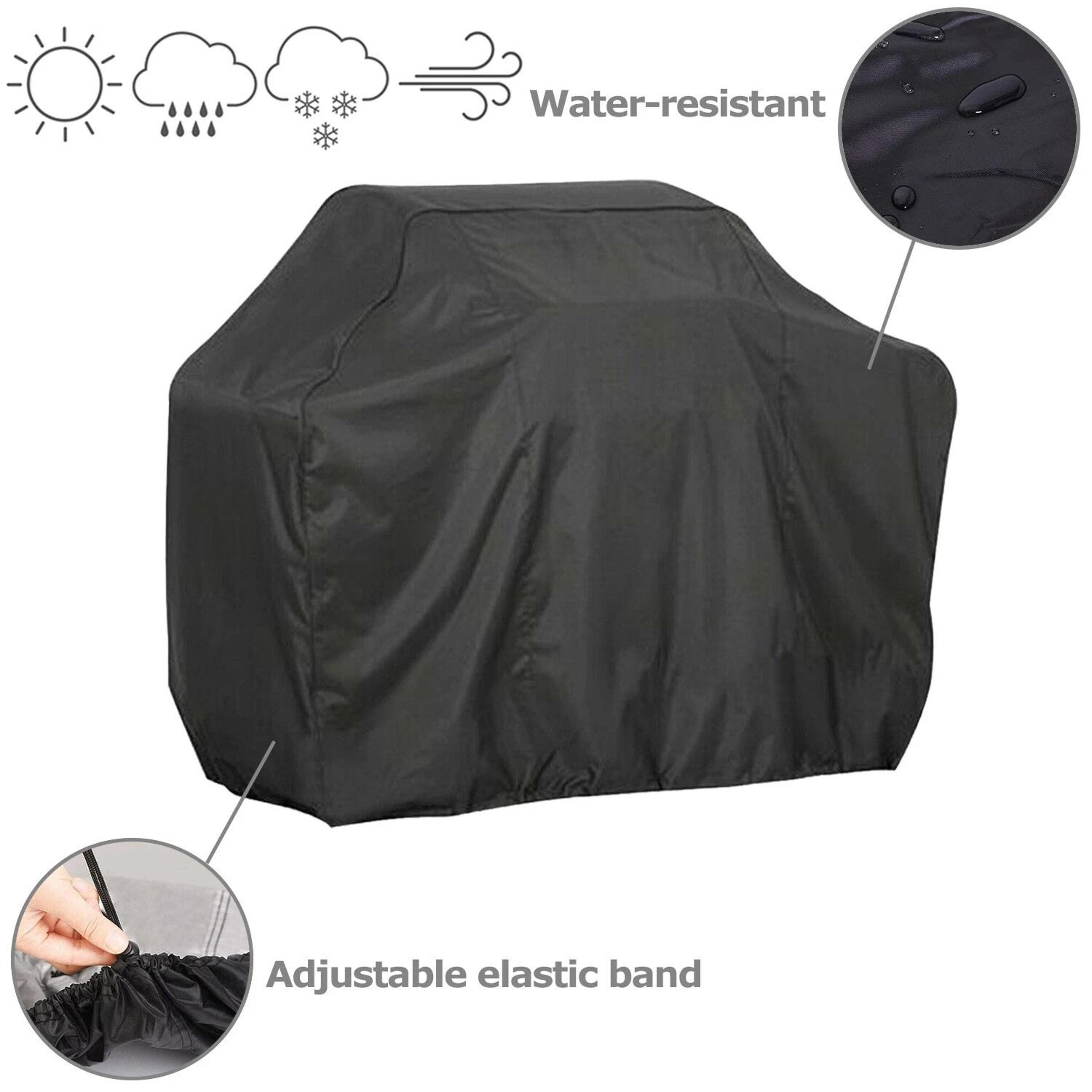 57 Inch Waterproof BBQ Grill Cover Heavy Duty Outdoor Protector 8