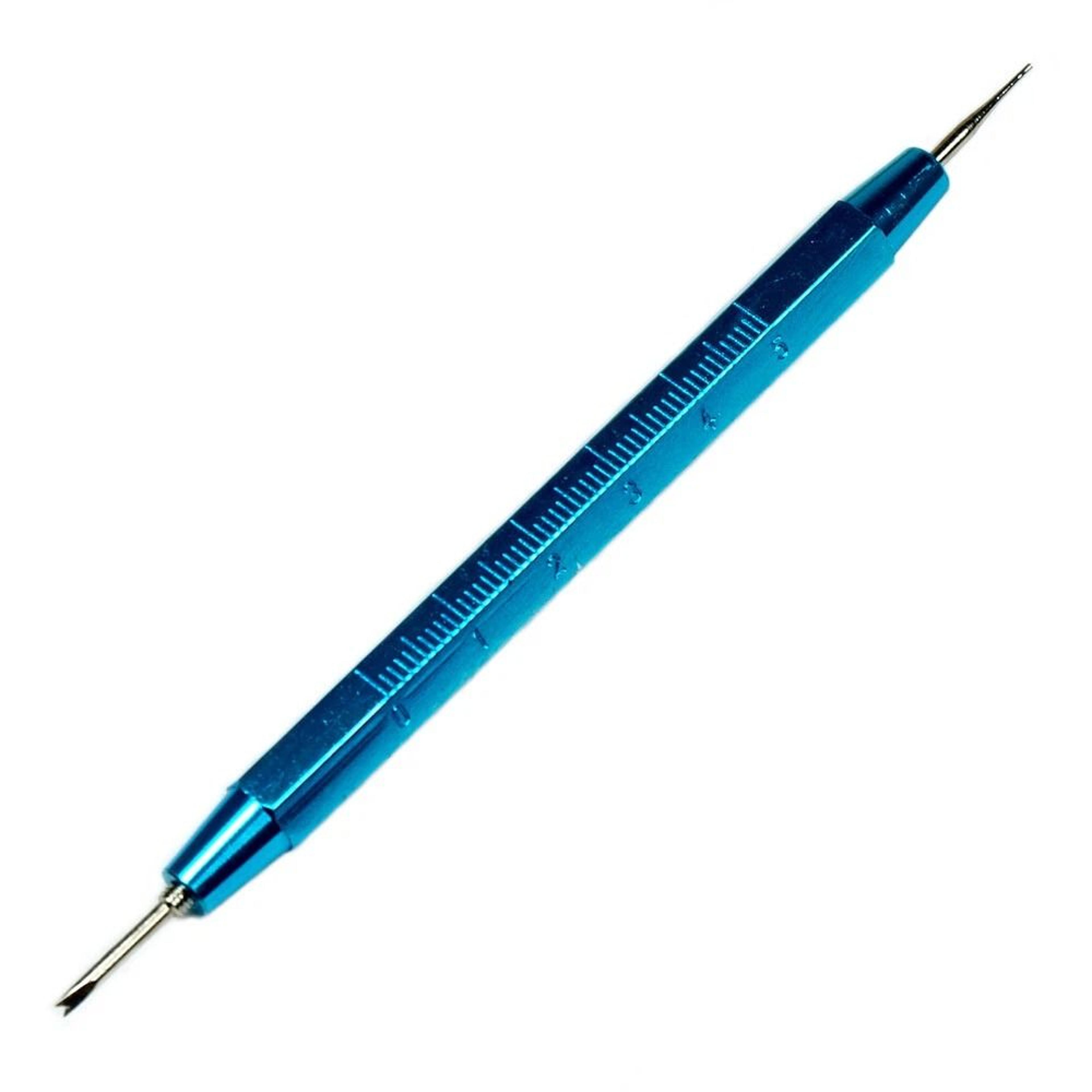 precision watch spring bar tool and watch band remover tool with ruler for strap and link adjustment