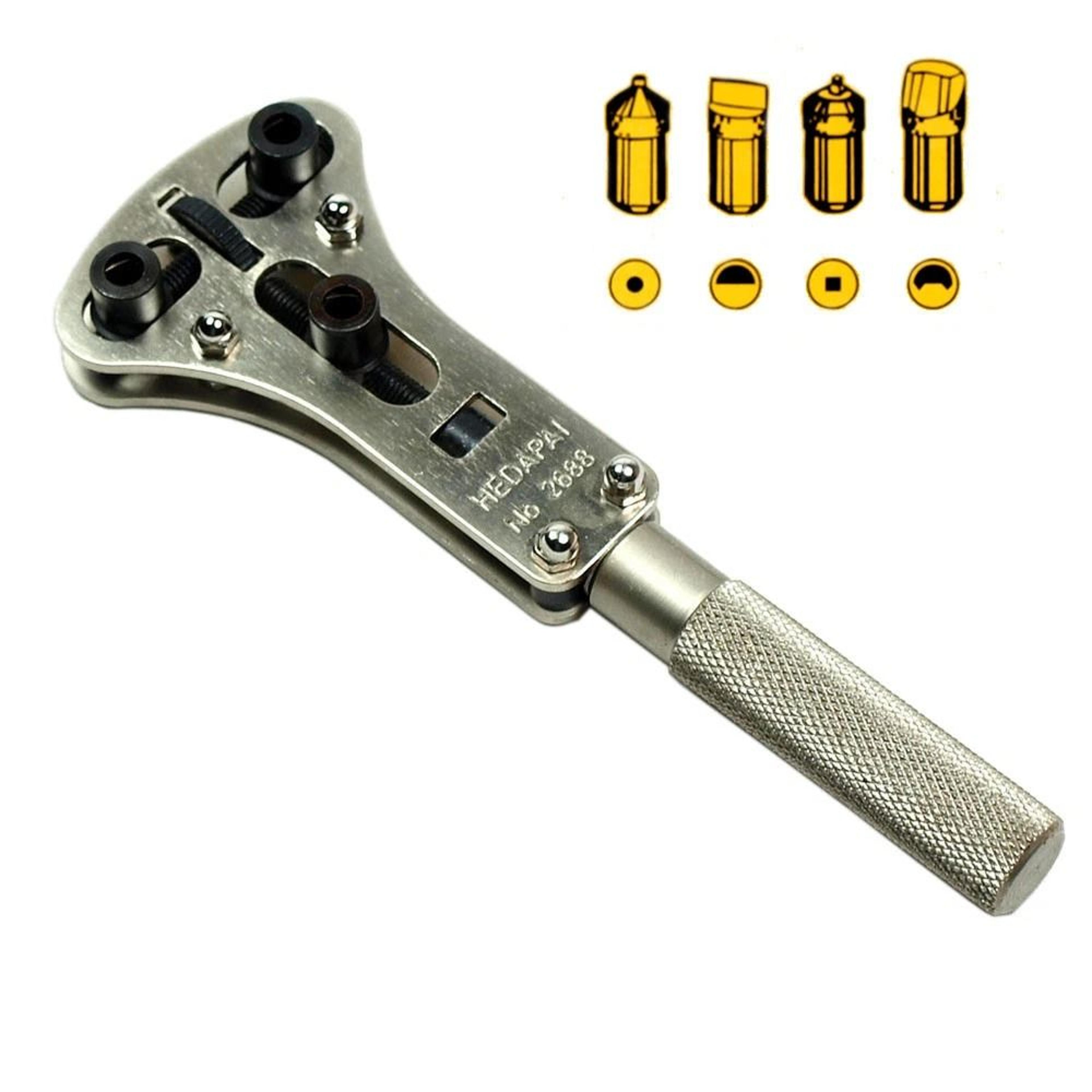 waterproof watch case opener jaxa wrench with bits for battery and back cover repair
