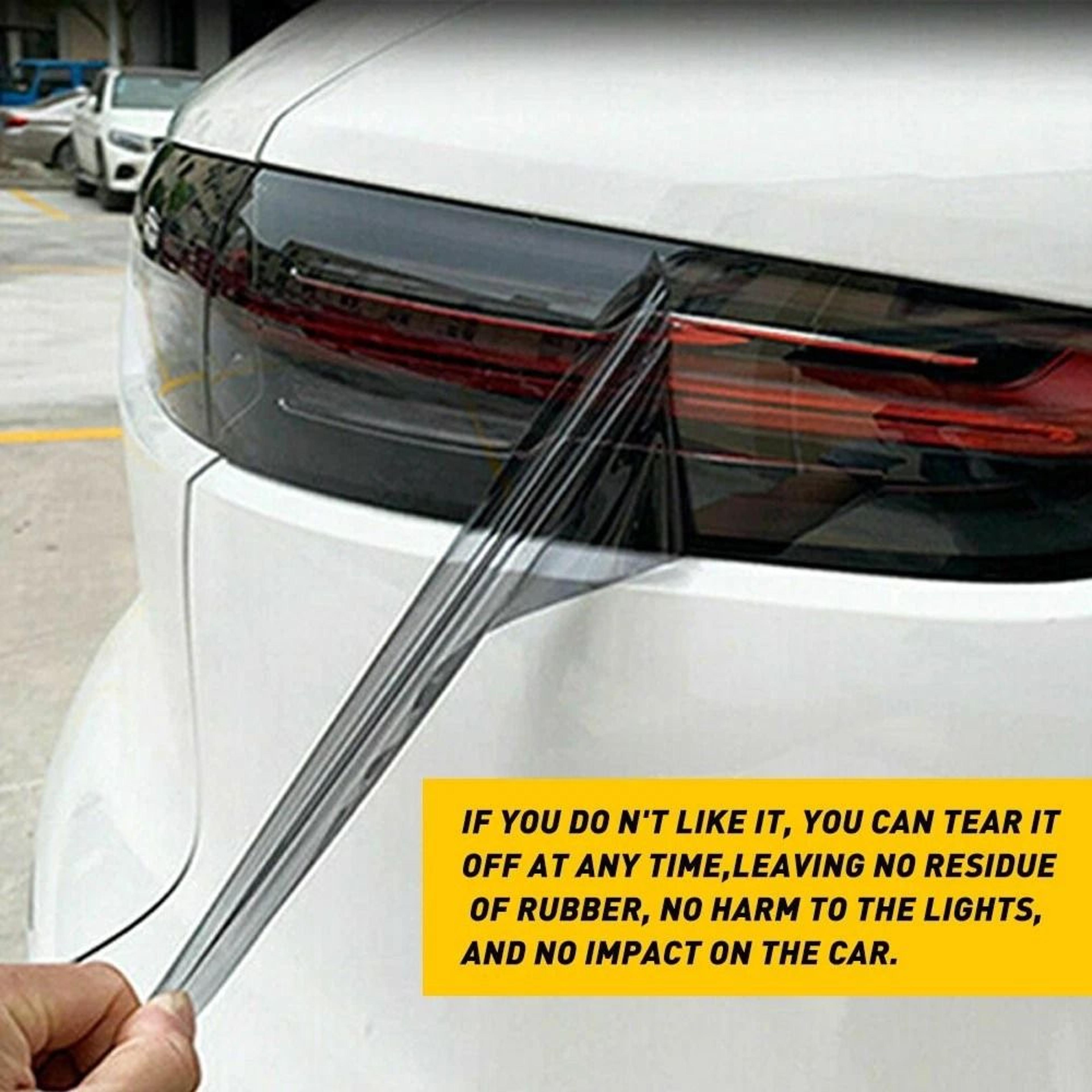 Smoke Vinyl Wrap For Headlights Taillights And Fog Lights Universal Tint Film 3