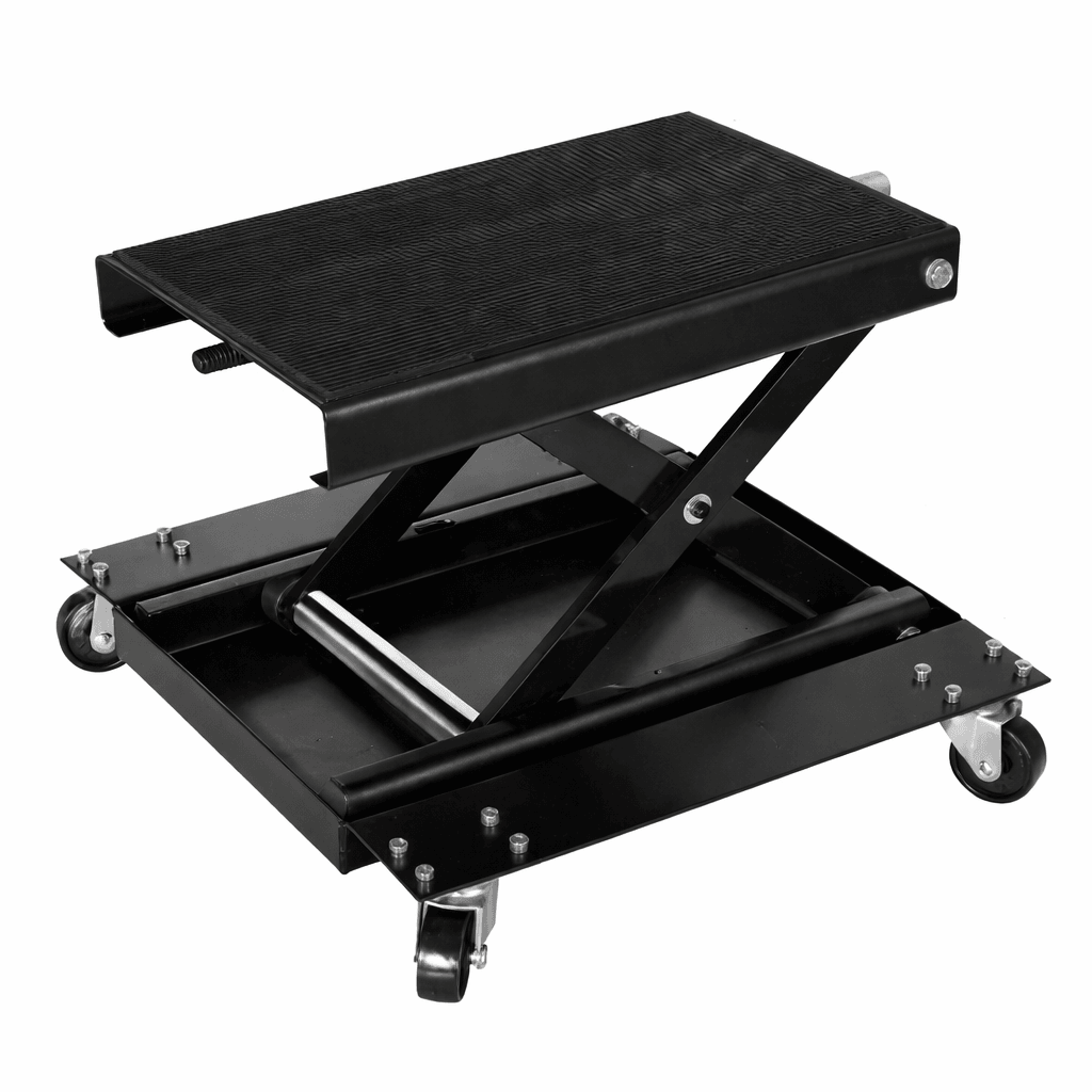 motorcycle jack with heavy duty, smooth lifting for motorcycles and atvs