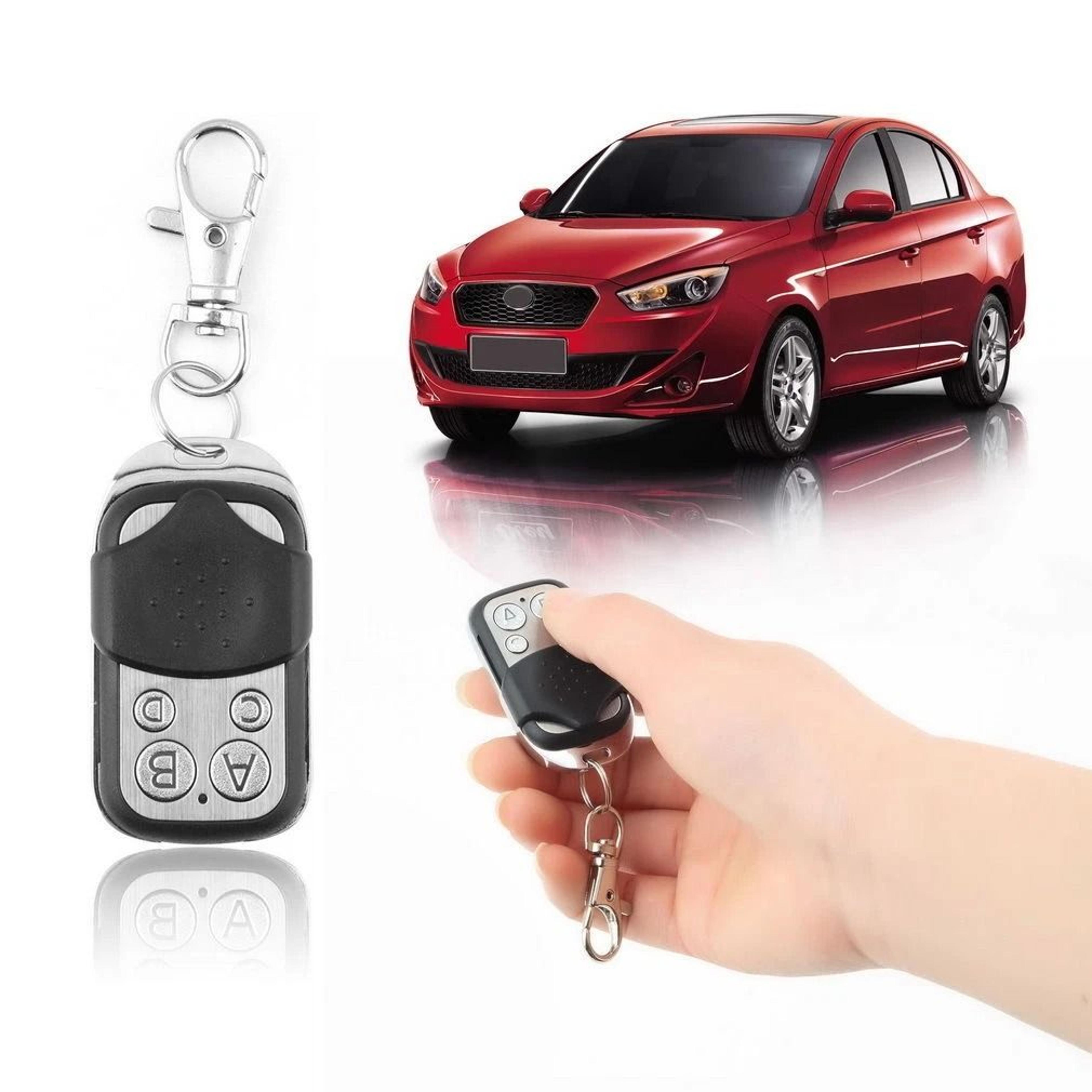 universal garage door and gate remote cloning key fobs