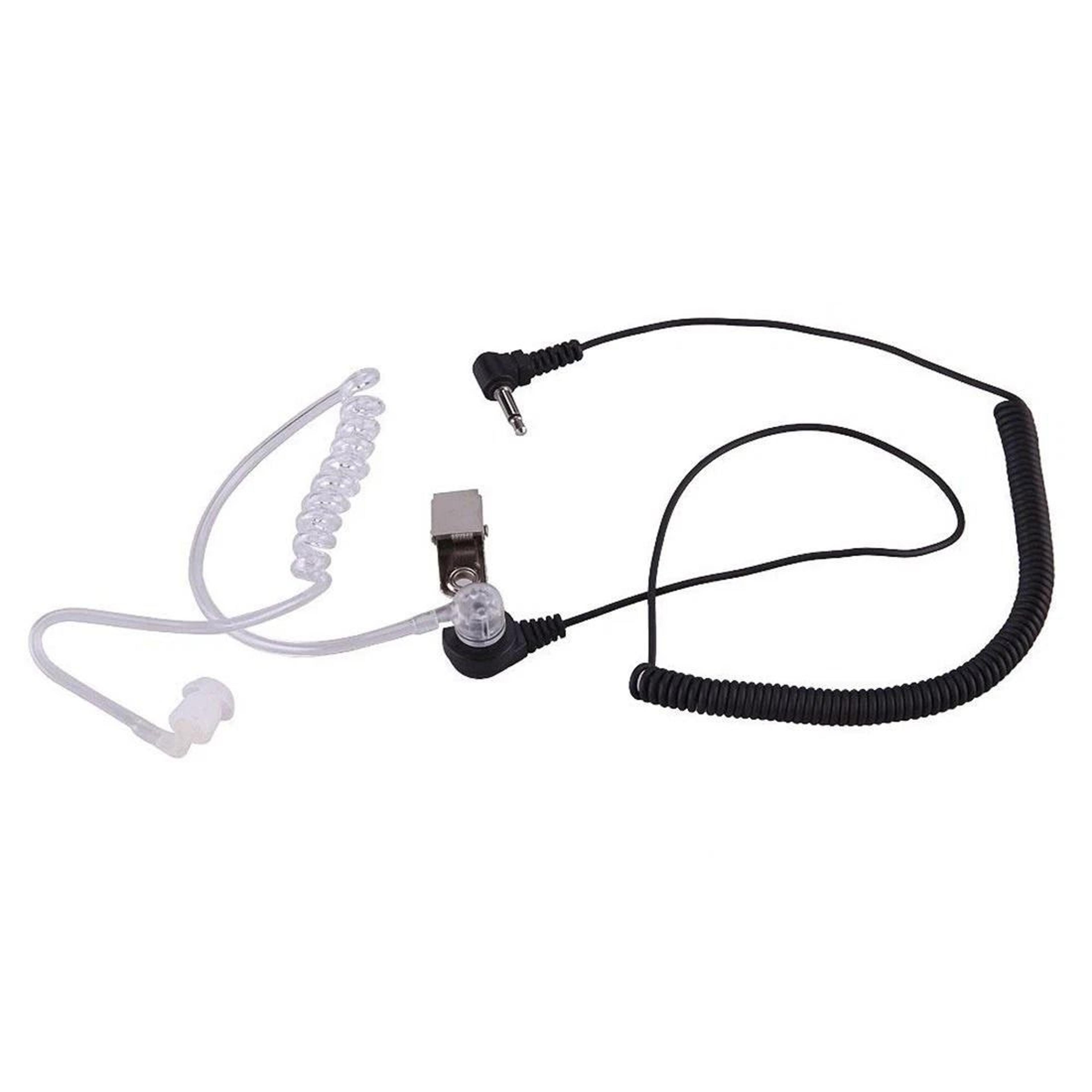 Motorola Radio Earpiece Acoustic Tube Covert Pin Listen Only Headset 2