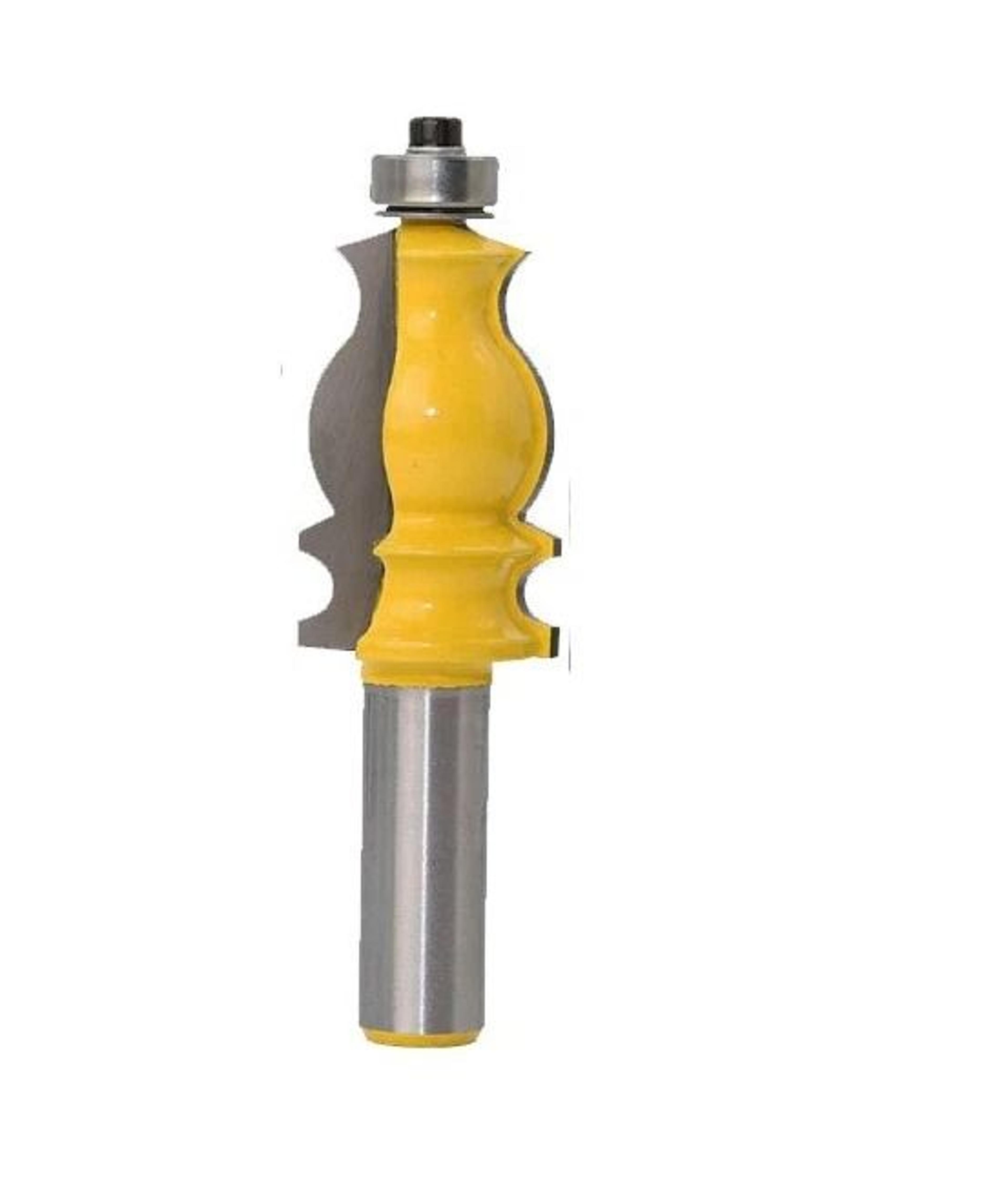 shank crown molding router bit for woodworking decorative trim cutting