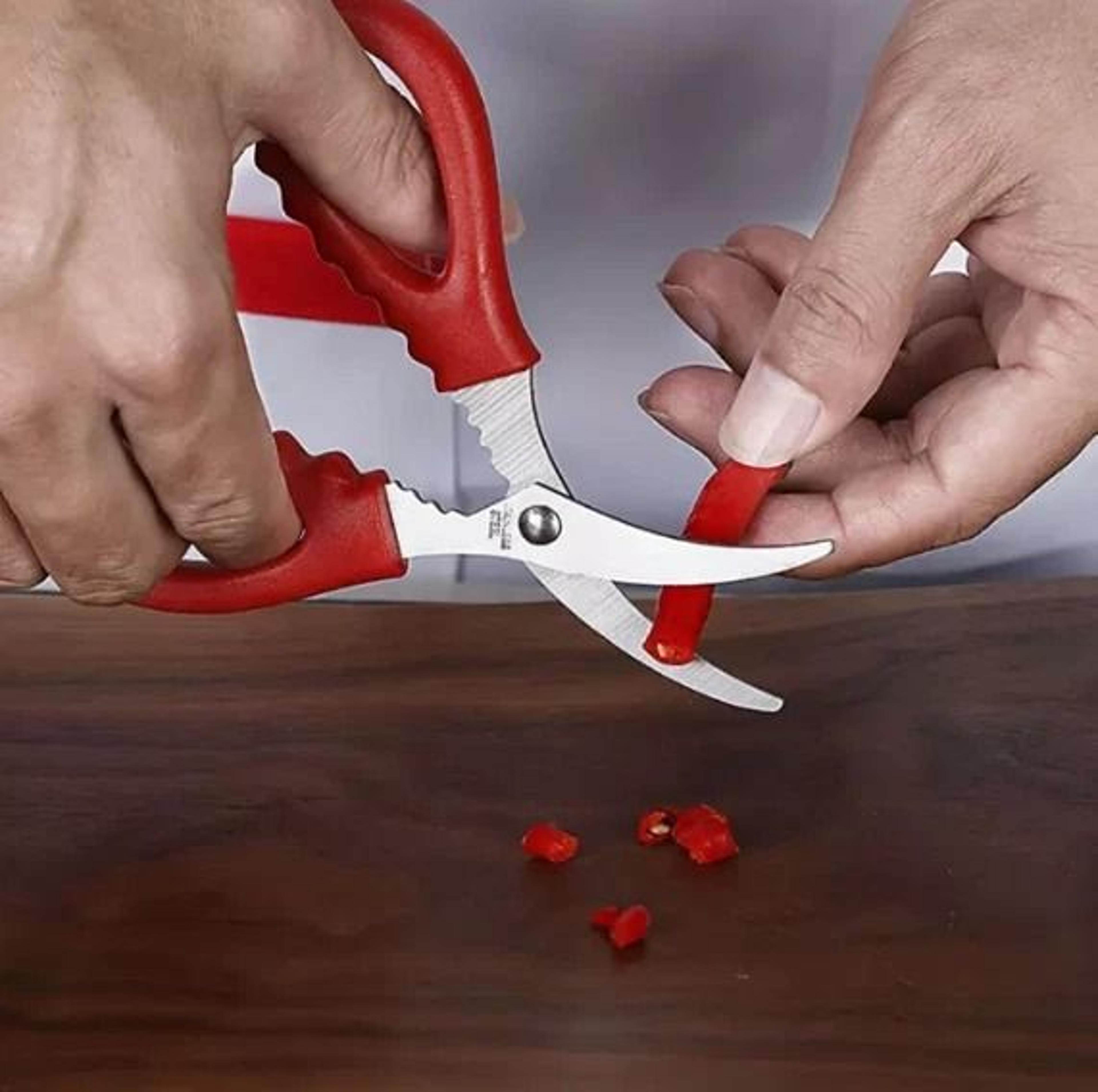Stainless Steel Seafood Scissors For Crab Shrimp And Lobster Prep 1