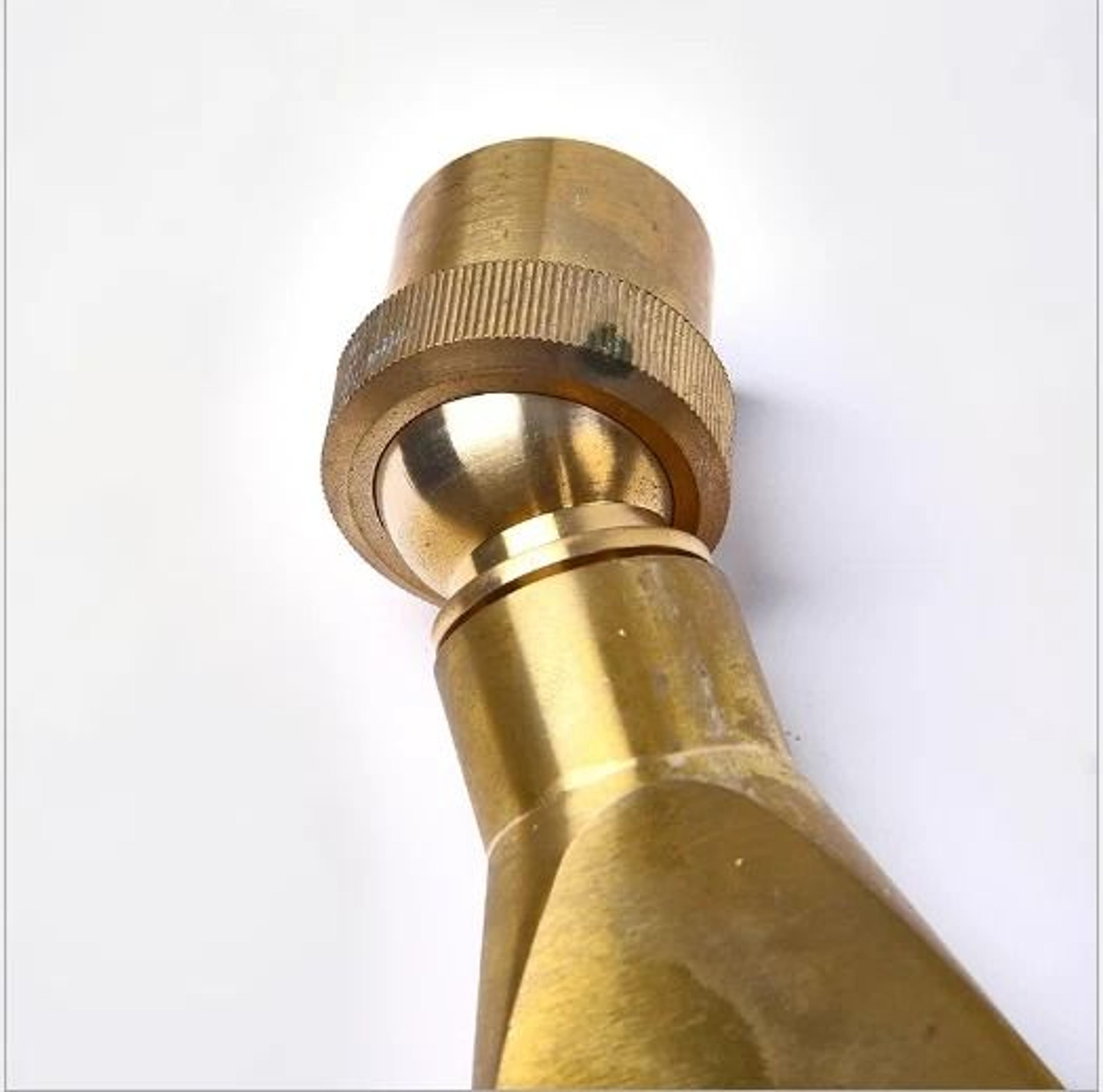 Brass Fan Spray Fountain Nozzle For Garden Pond Water Features 1