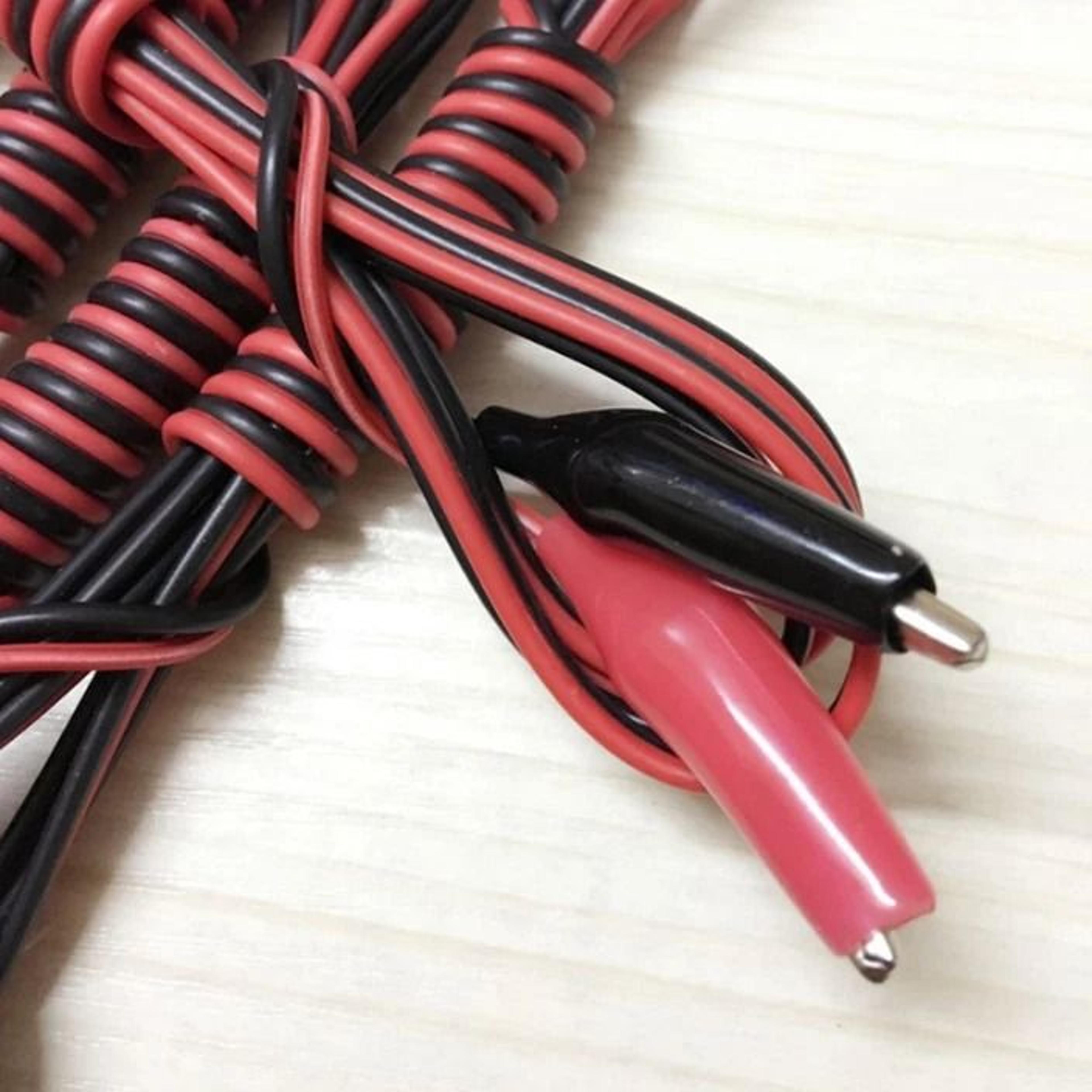 Block Test Cord Set With Alligator Clip Test Leads For Telephone And Telecom Patch Panel Testing 3