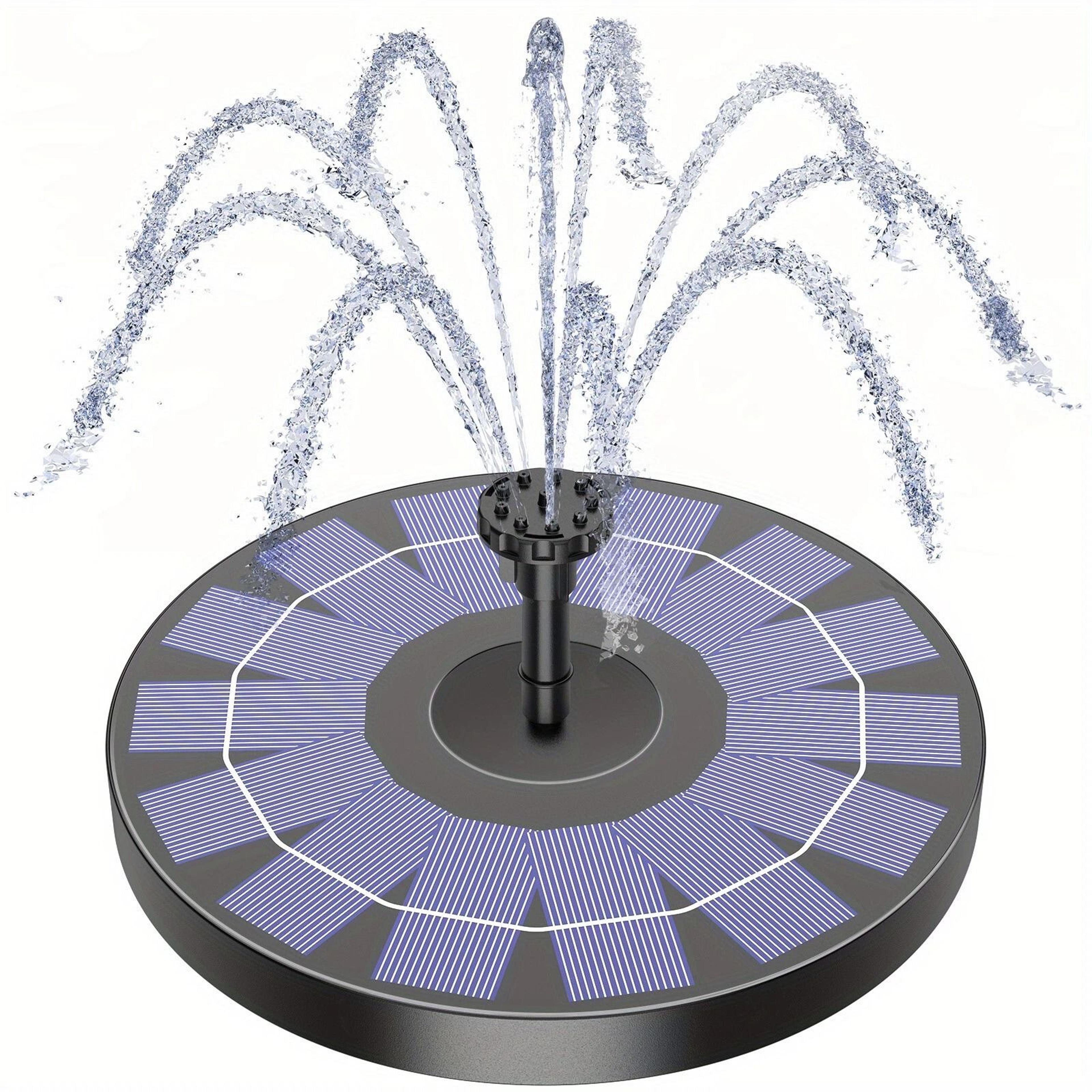 solar fountain pump for bird bath solar power nozzles