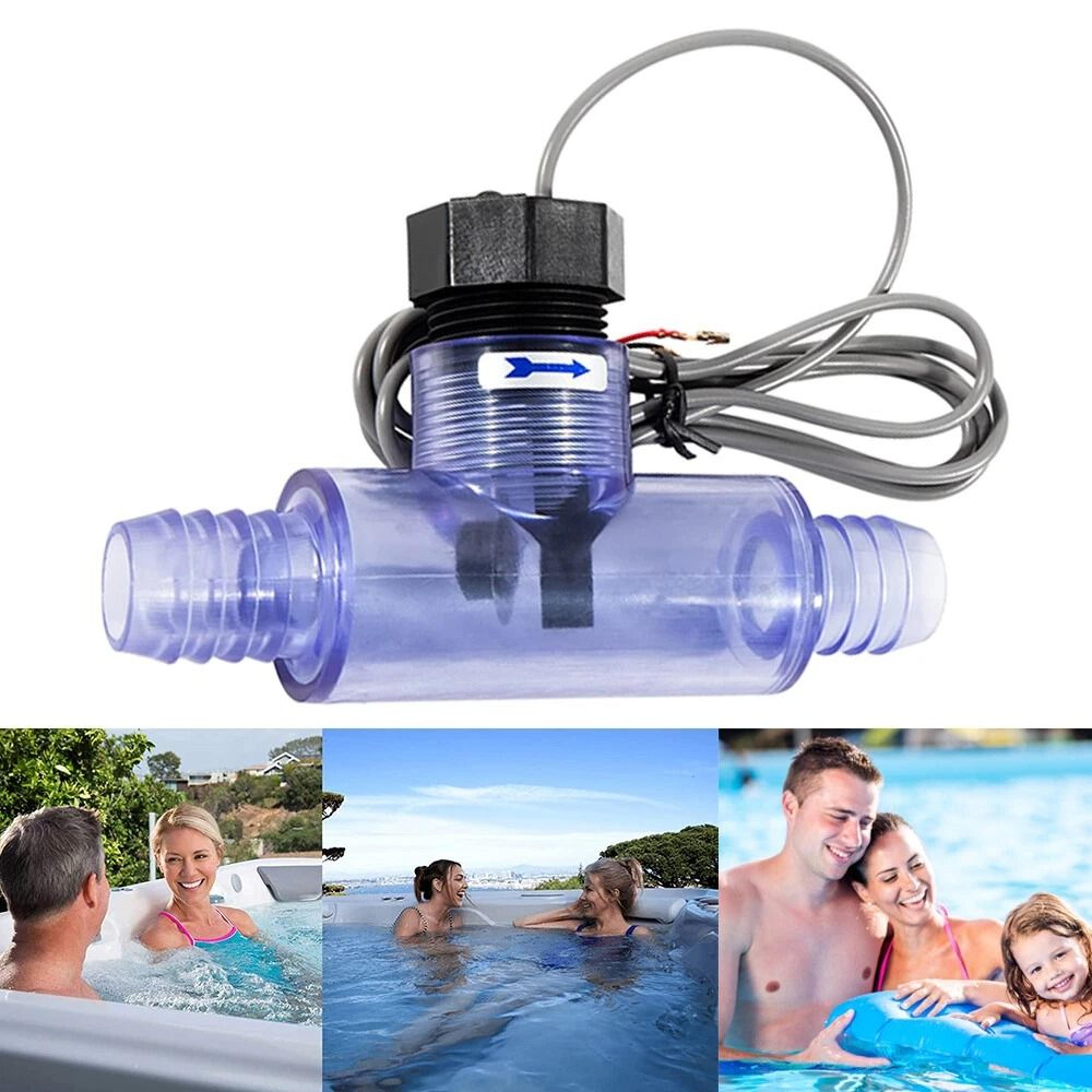Spa Flow Switch With Transparent Tee Fitting For Heater Repair 10